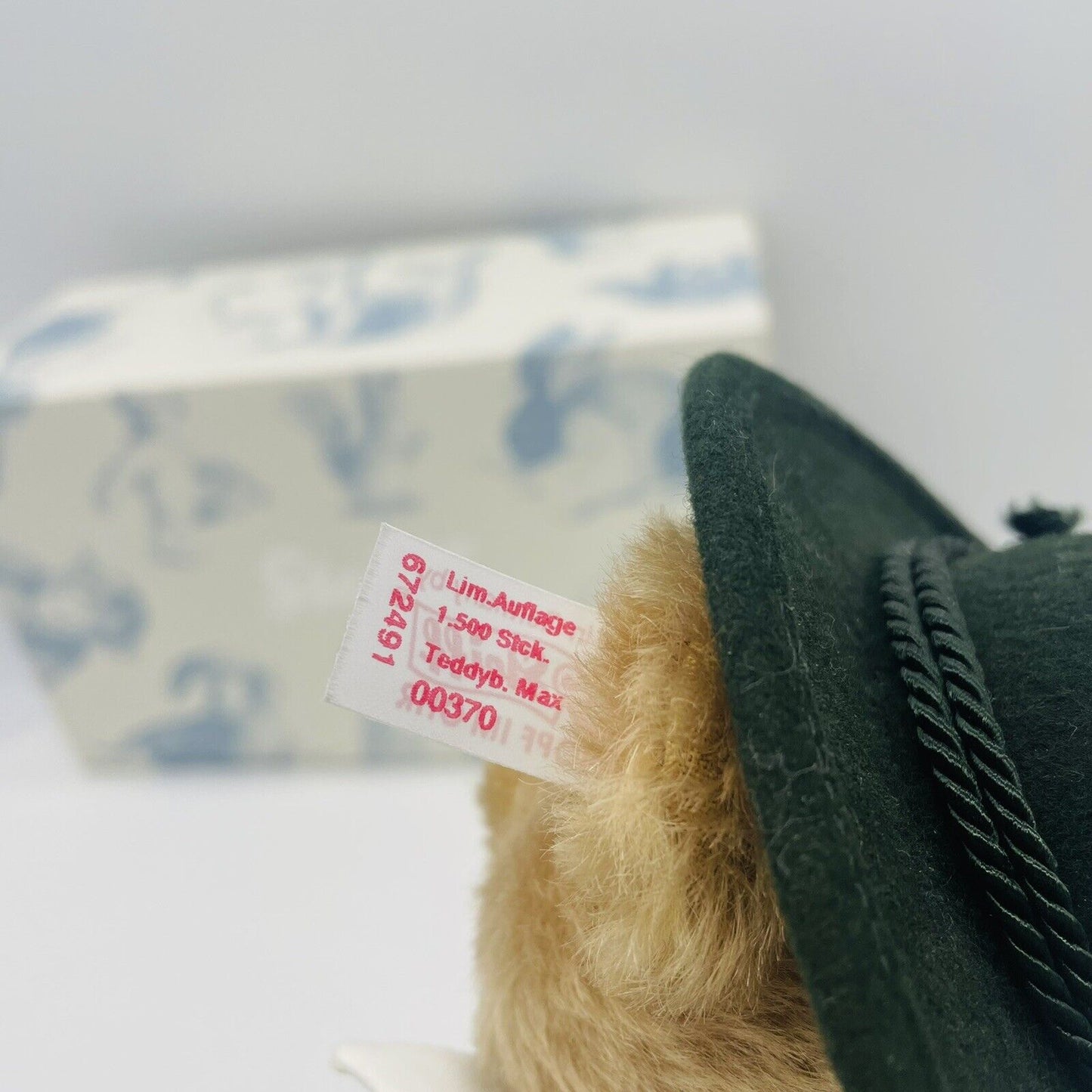 Steiff Teddybär Trachten Max 672491 limitiert 1500 23cm Mohair