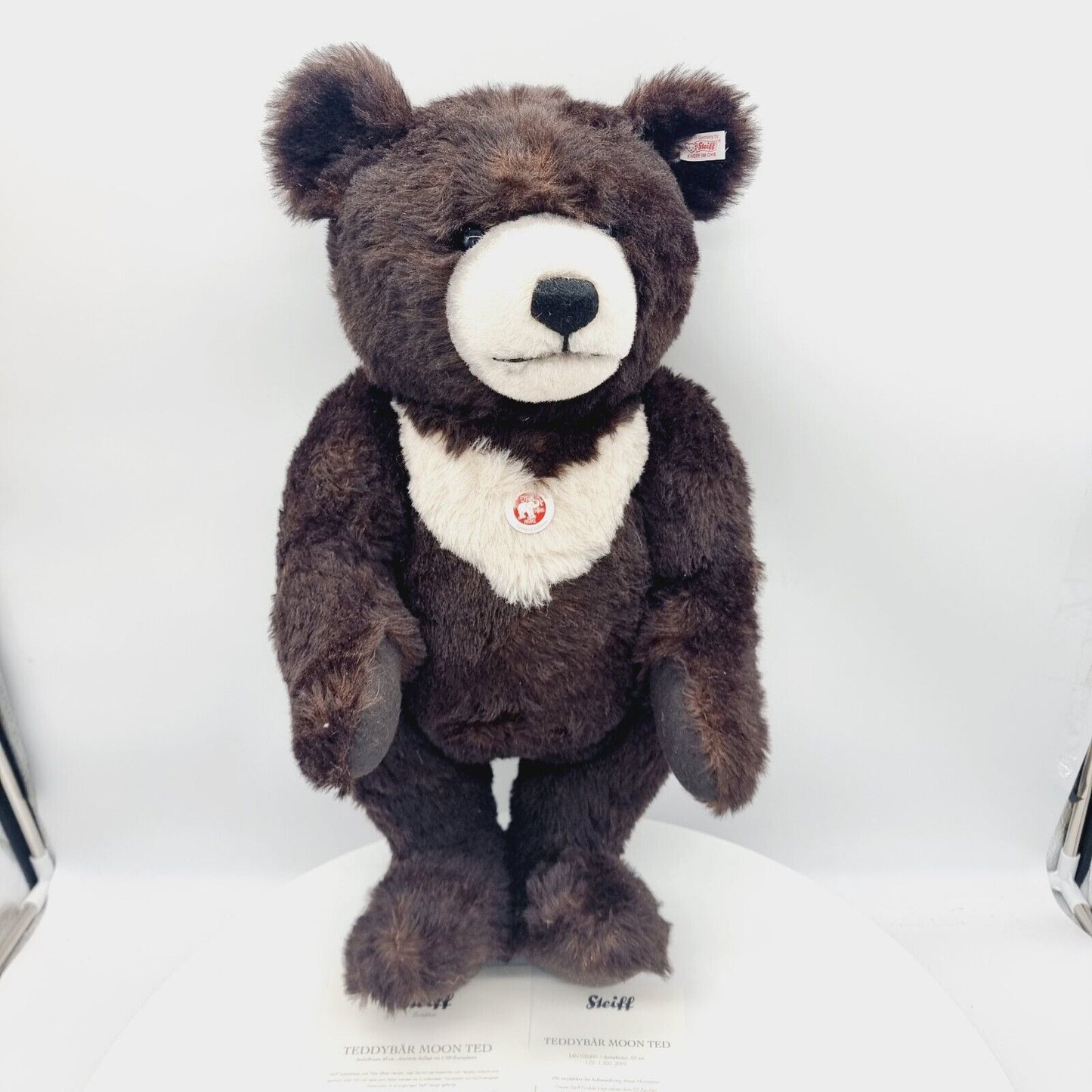 Steiff 036491 Teddybär Moon Ted braun limitiert 1500 60cm Alpaca