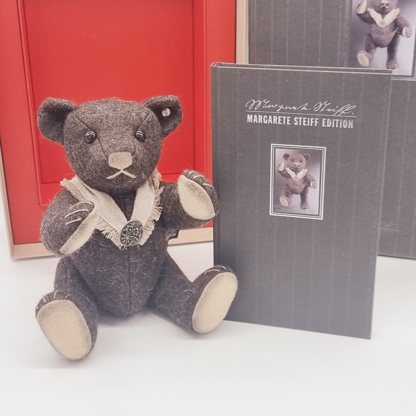 Steiff 420528 Teddybär Hans 28 cm Margarete Steiff Edition 2005 limitiert 500