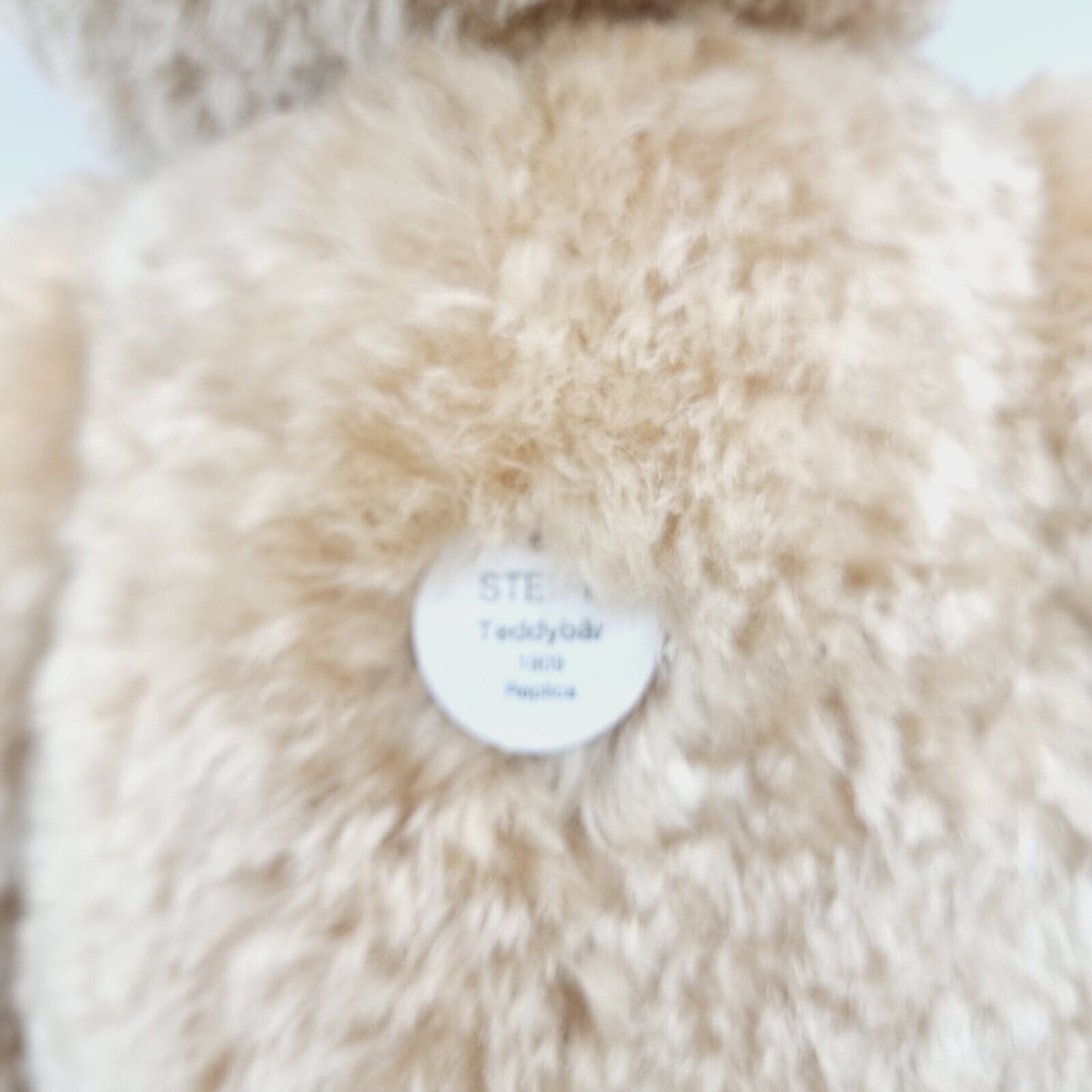 Steiff 406058 Teddybär 1909 blond 65cm limitiert 5000 Replica 1995 Zertifikat