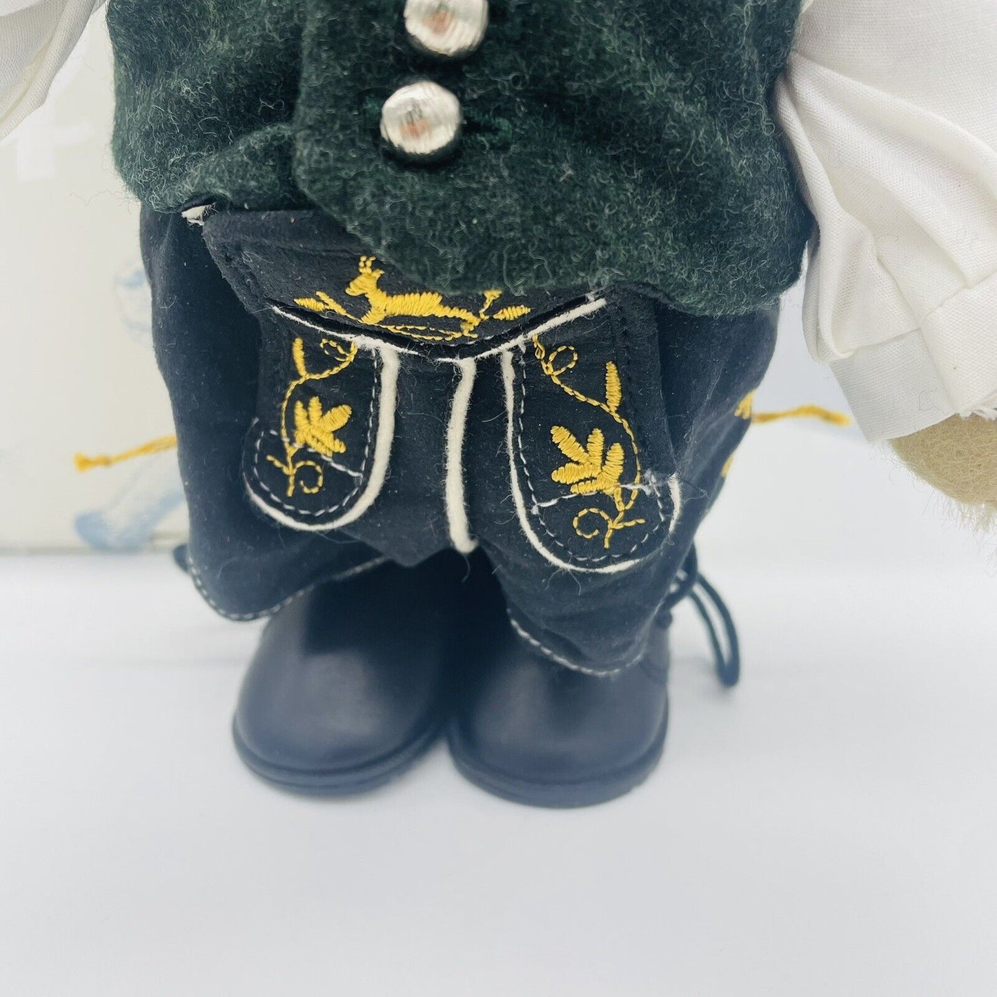 Steiff Teddybär Trachten Max 672491 limitiert 1500 23cm Mohair