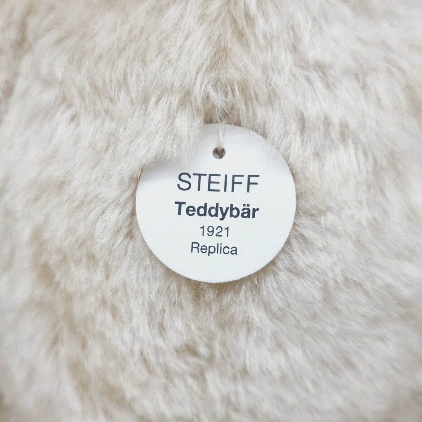 Steiff Teddybär 1921 Replica weiß limitiert 4000 aus 1996 40cm Mohair