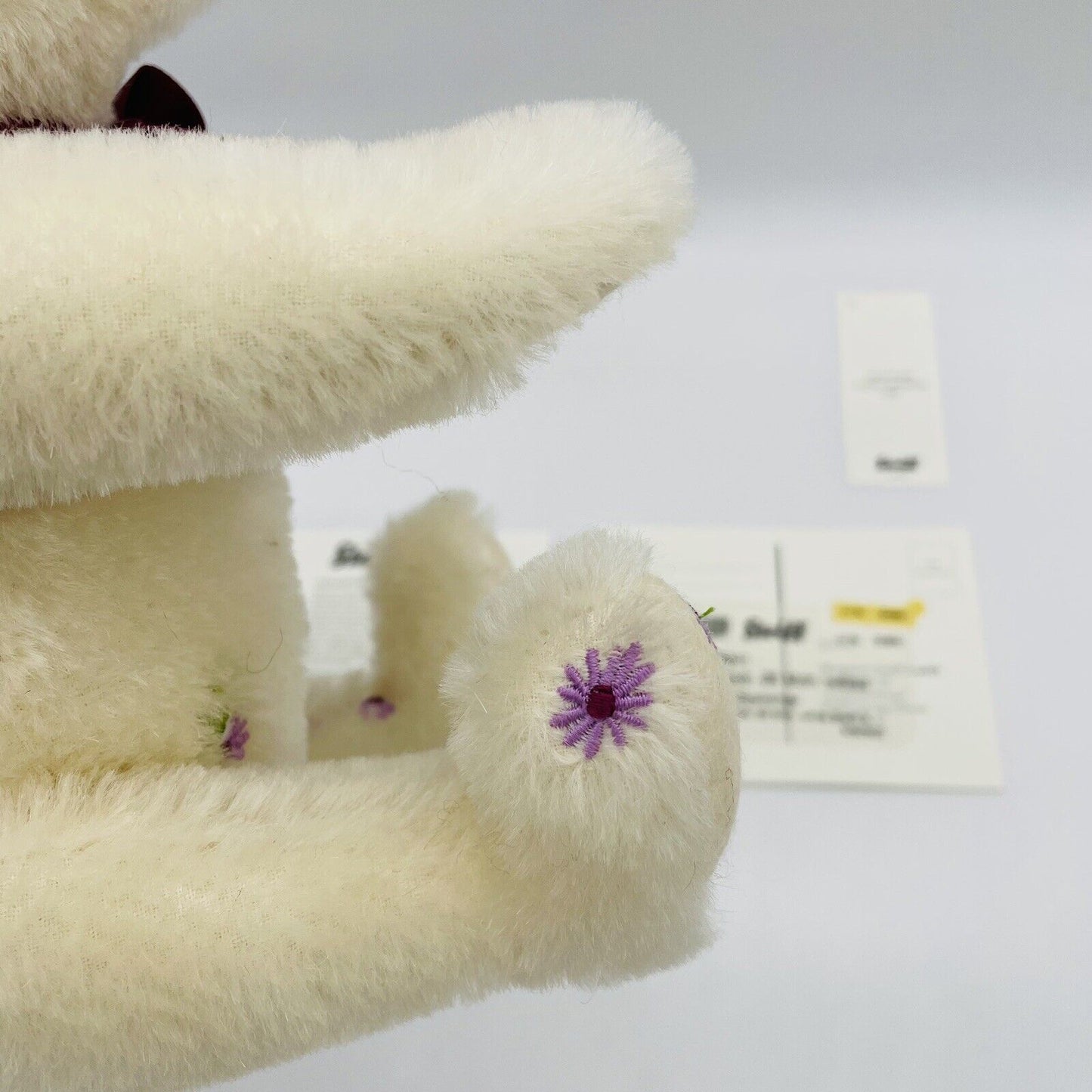 Steiff Teddybär Sommer 2009 656941 limitiert 2009 26cm Mohair mit Blüten