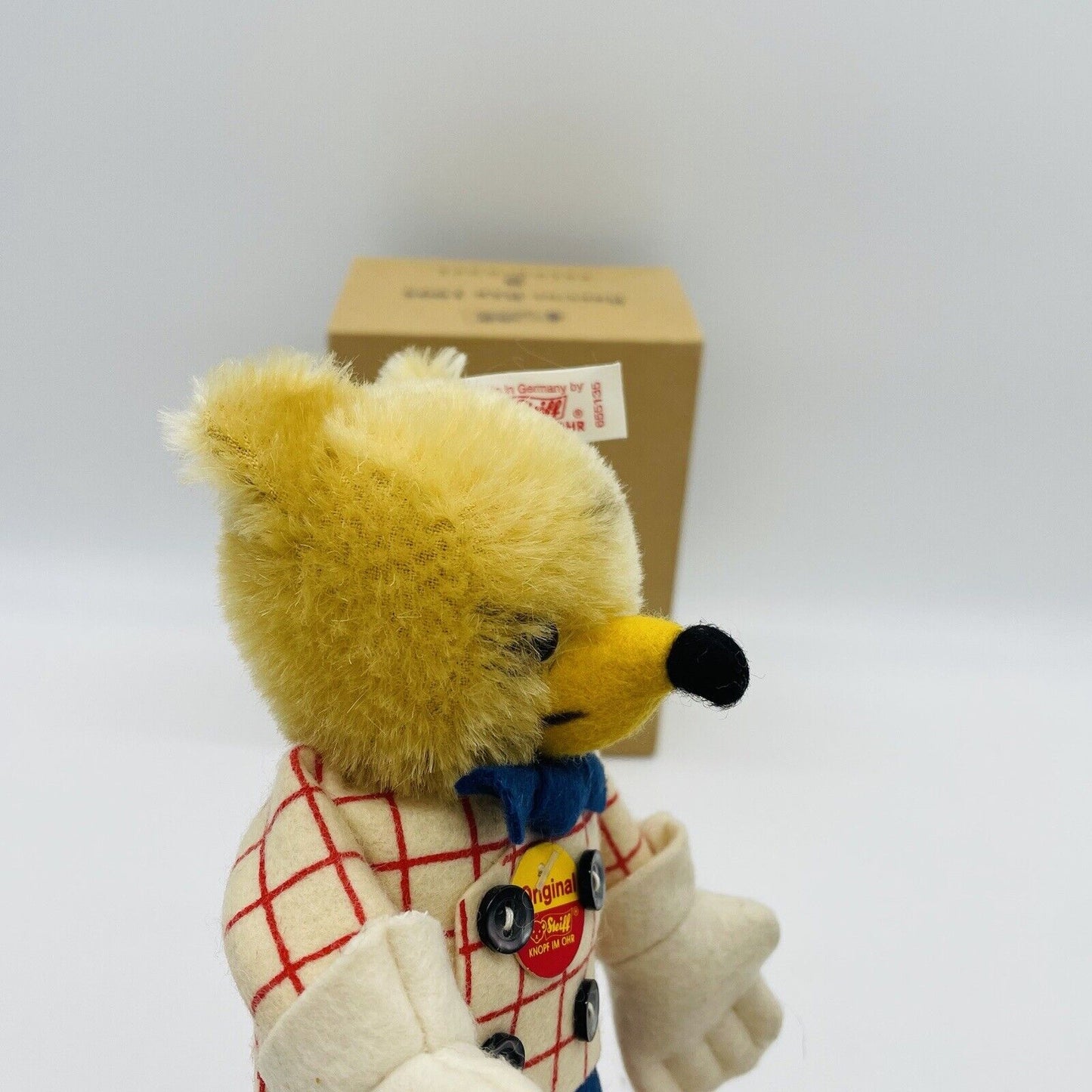 Steiff Teddybär Breuni-Bär 655135 Breuninger limitiert 1993 20cm Mohair