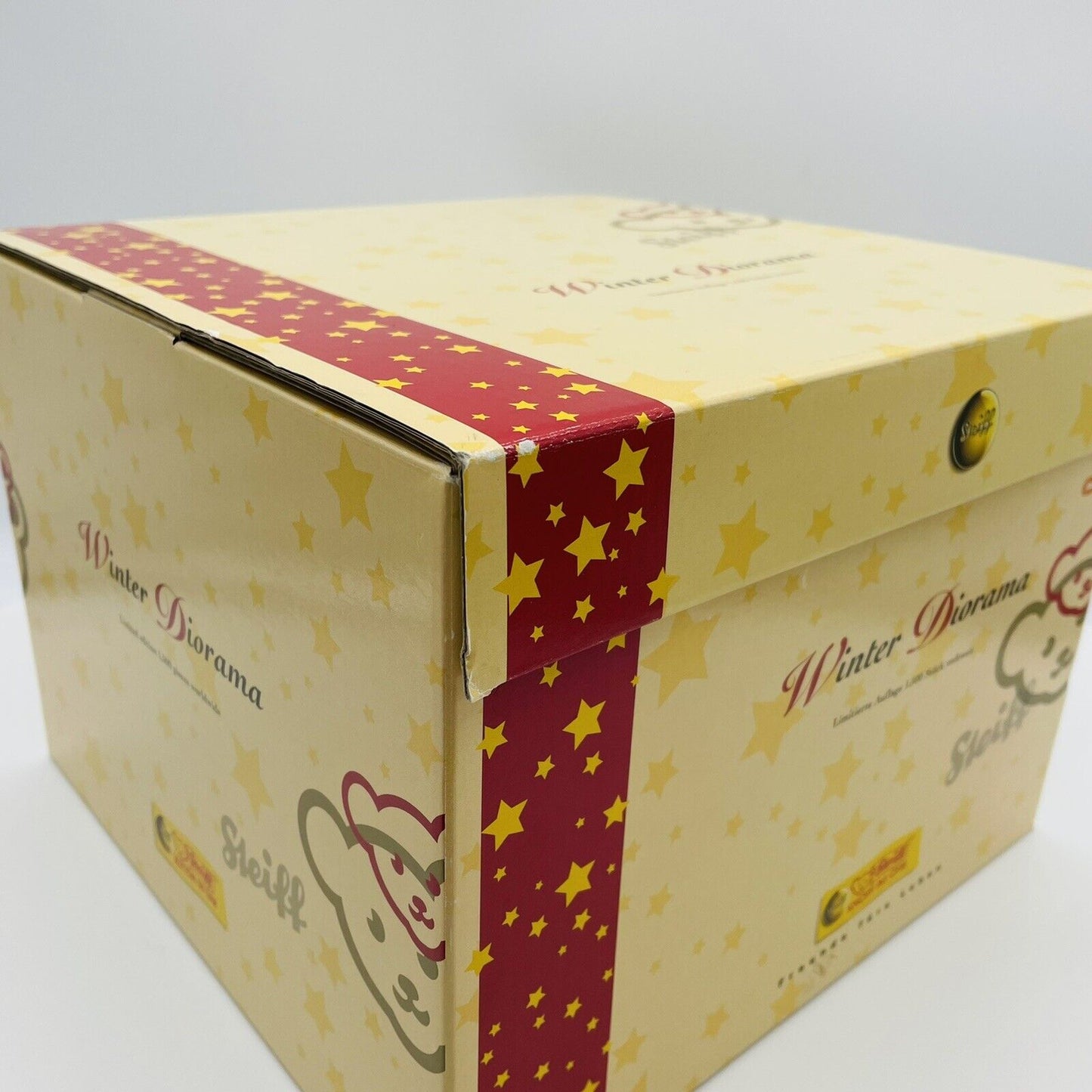 Steiff Winter Diorama 038273 limitiert 1500 aus 2006 Mohair