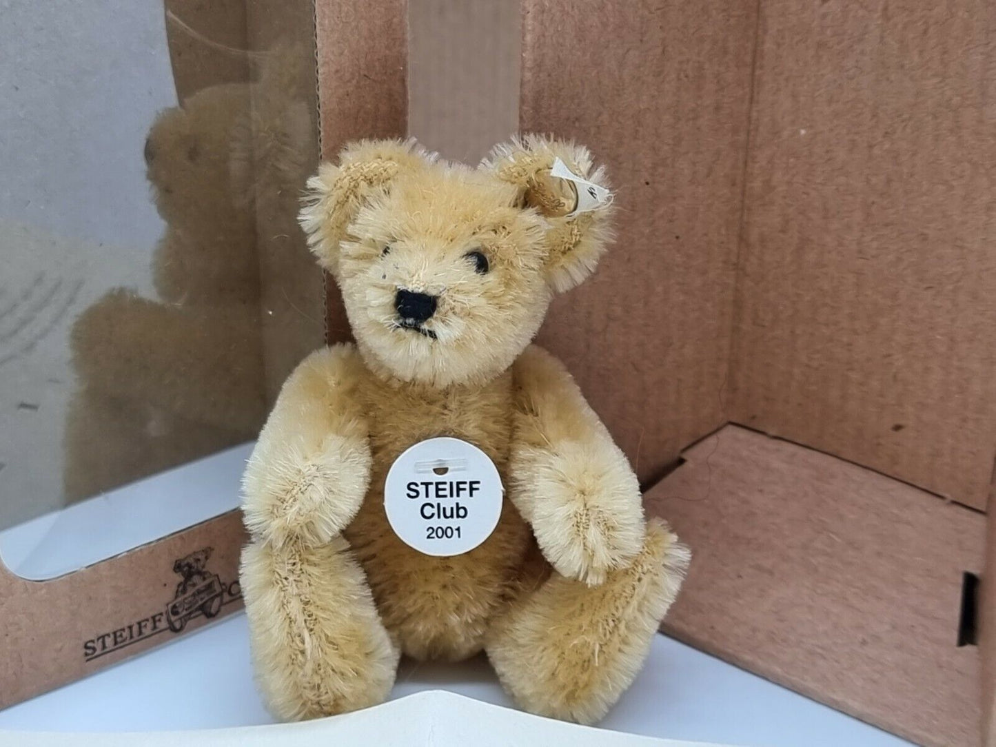 Steiff Club Jahresgeschenk Teddybären limitiert Zertifikat OVP Sammler 2001