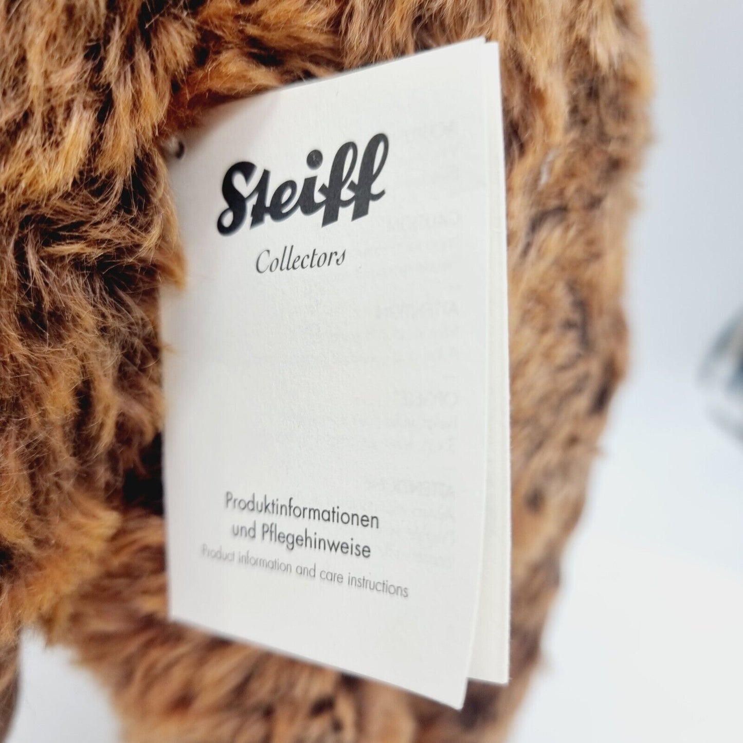 Steiff 035777 Teddybär Woody limitiert 1500 aus 2012 38cm Mohair