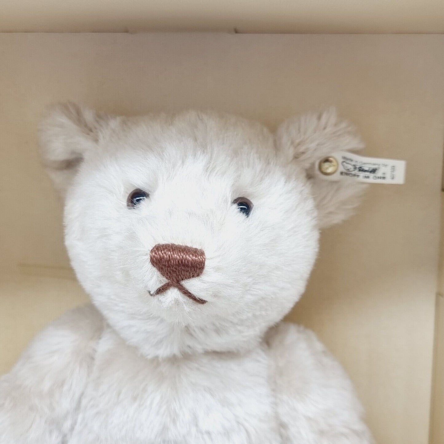 Steiff Teddybär 1921 Replica weiß limitiert 4000 aus 1996 40cm Mohair