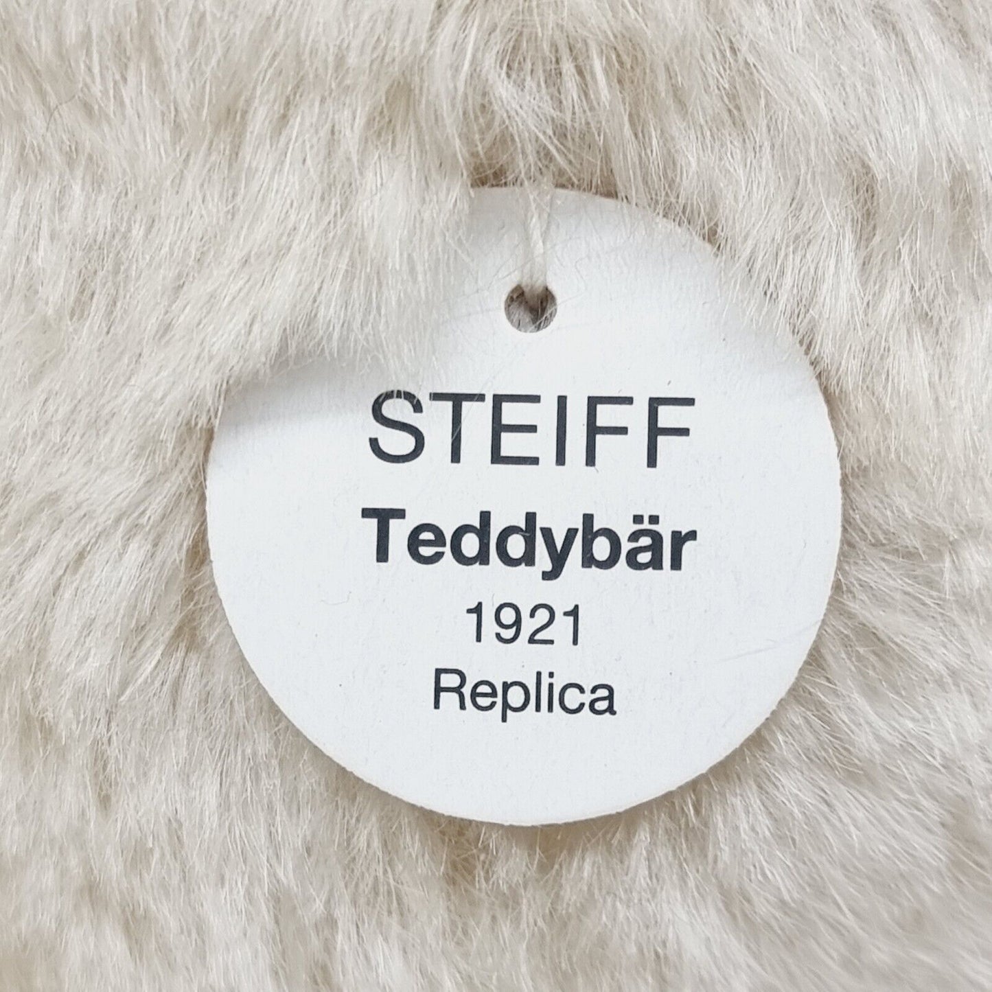 Steiff Teddybär 1921 Replica weiß limitiert 4000 aus 1996 40cm Mohair