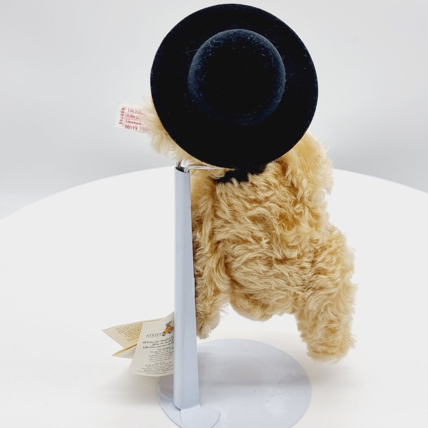 Nr. 111! Steiff 655746 Teddybär Leonhard 125 Jahre Jubiläum limitiert Gehstock