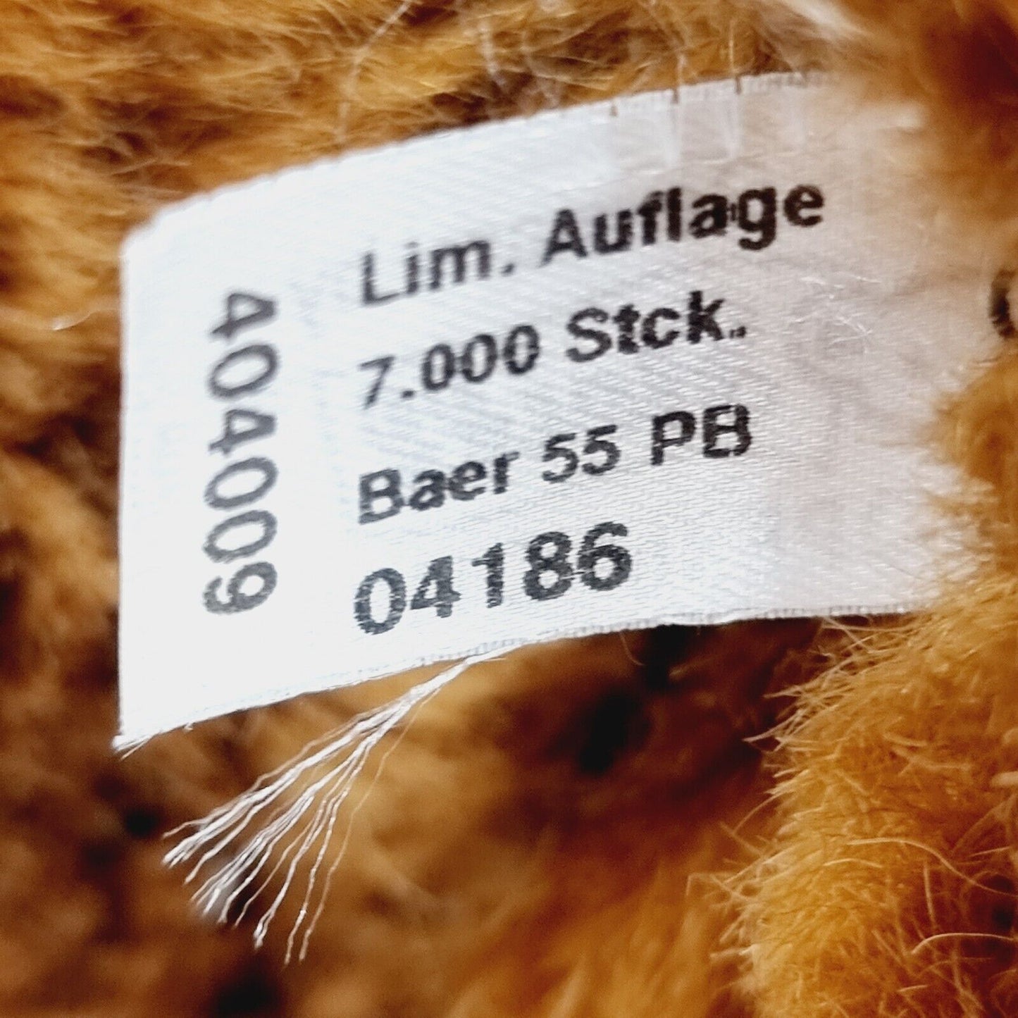 Steiff 404009 Teddybär PB 55 Replica limitiert 7000 aus 2002 55cm Mohair