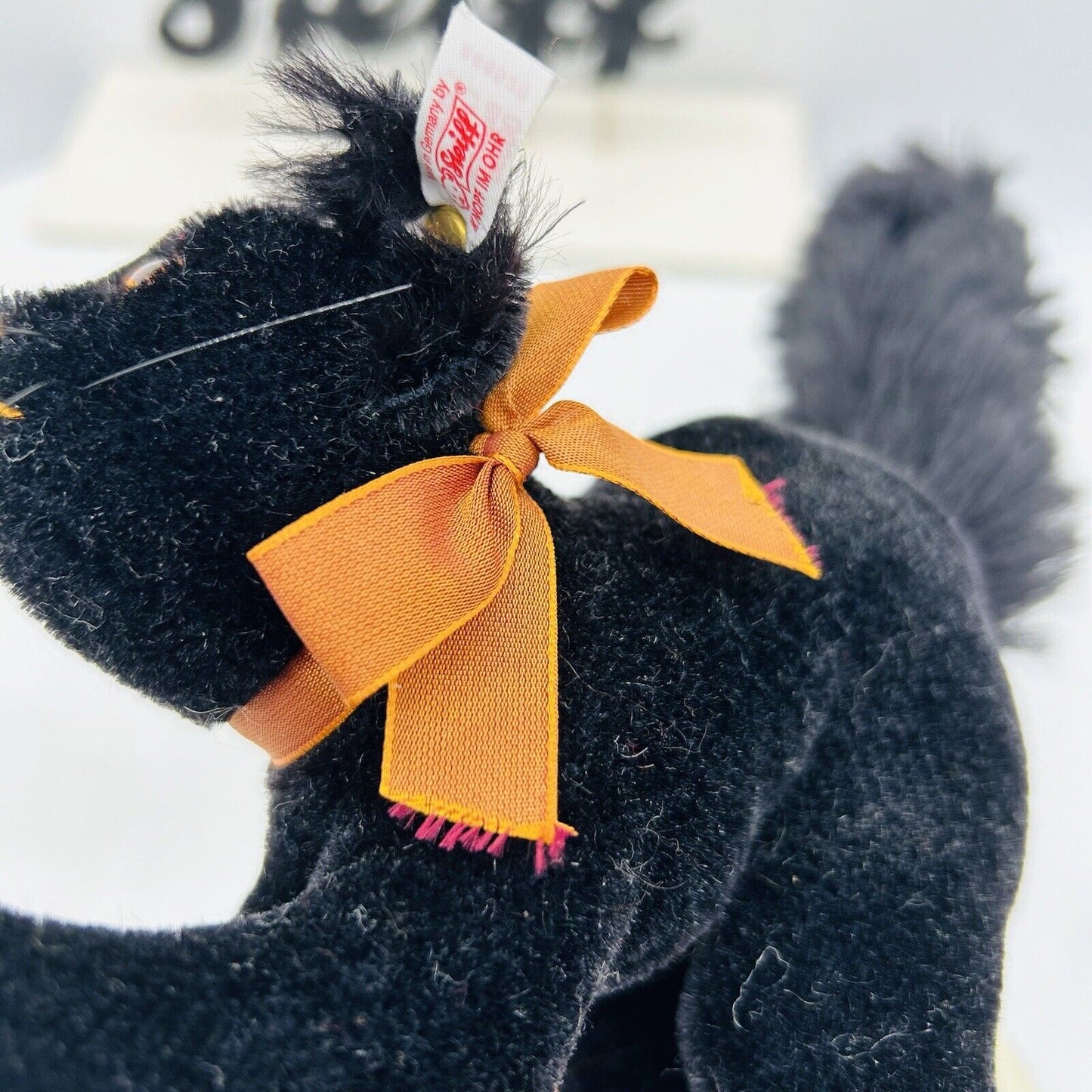 Steiff 666520 Black Cat für Martha Stewart North America limitiert 1500 aus 2001