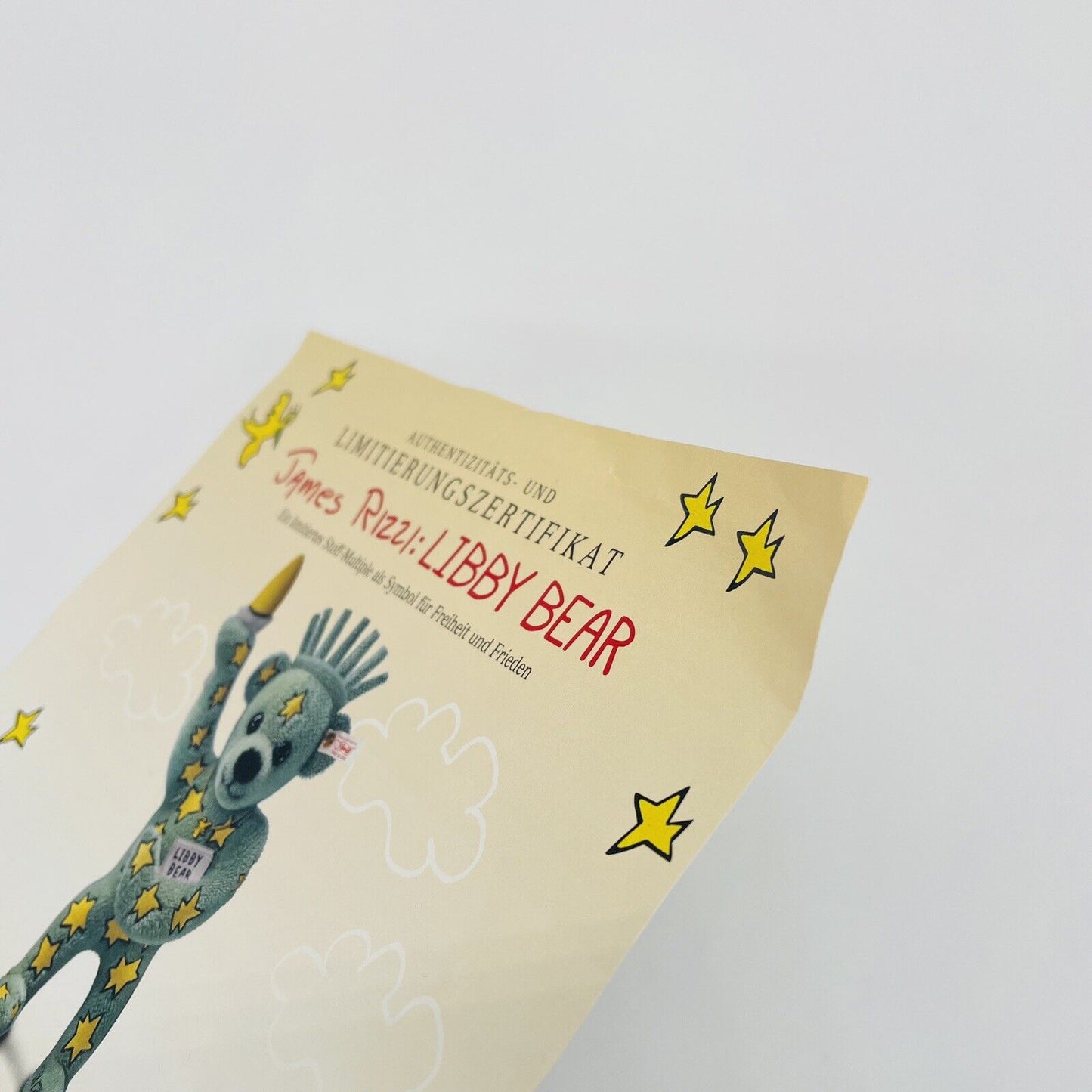 Steiff Teddybär Libby Bear Freiheitsstatue 994975 limitiert 2001 aus 2001 34cm