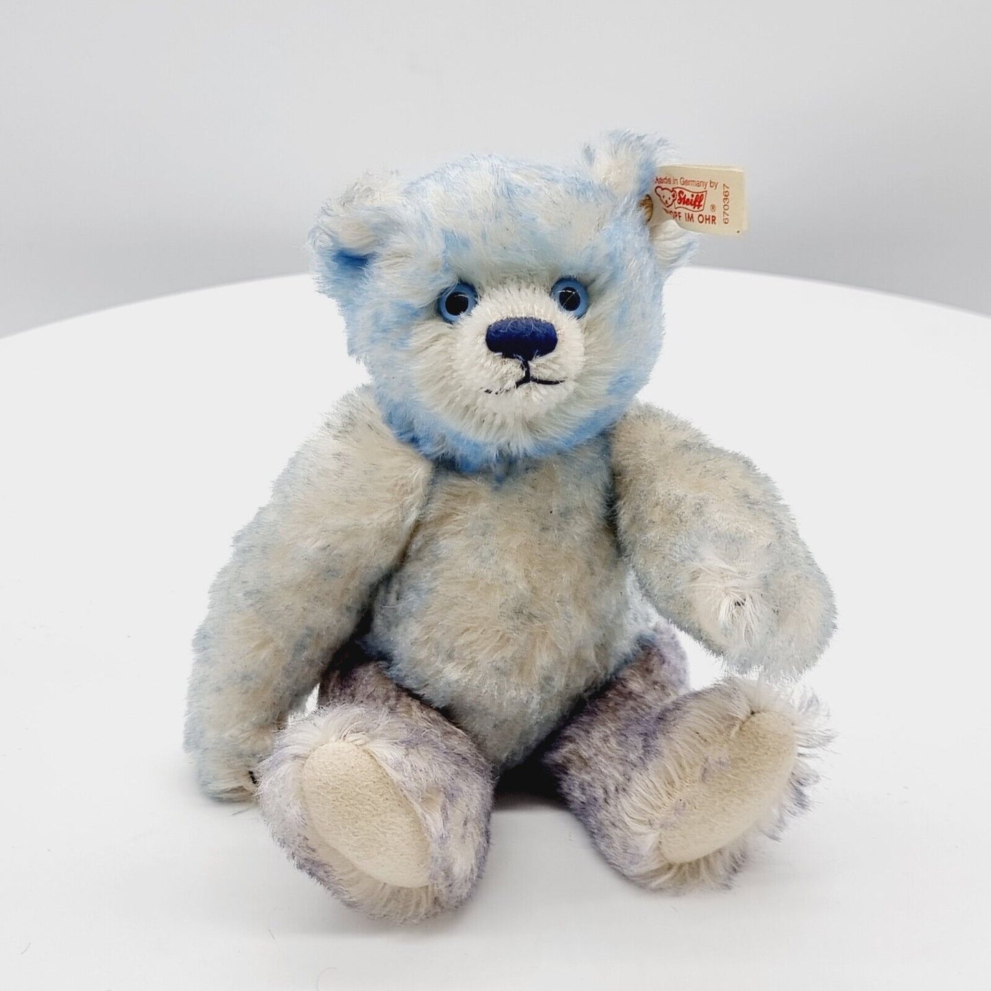 Steiff Teddybären Set Hello 2000 Good-Bye 1999 670367 22cm Mohair