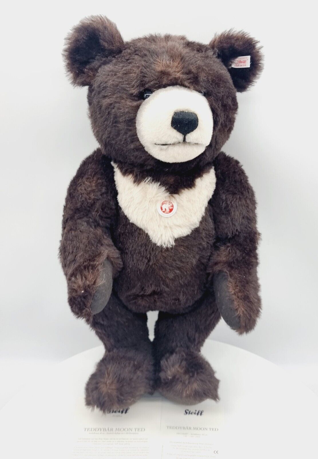Steiff 036491 Teddybär Moon Ted braun limitiert 1500 60cm Alpaca