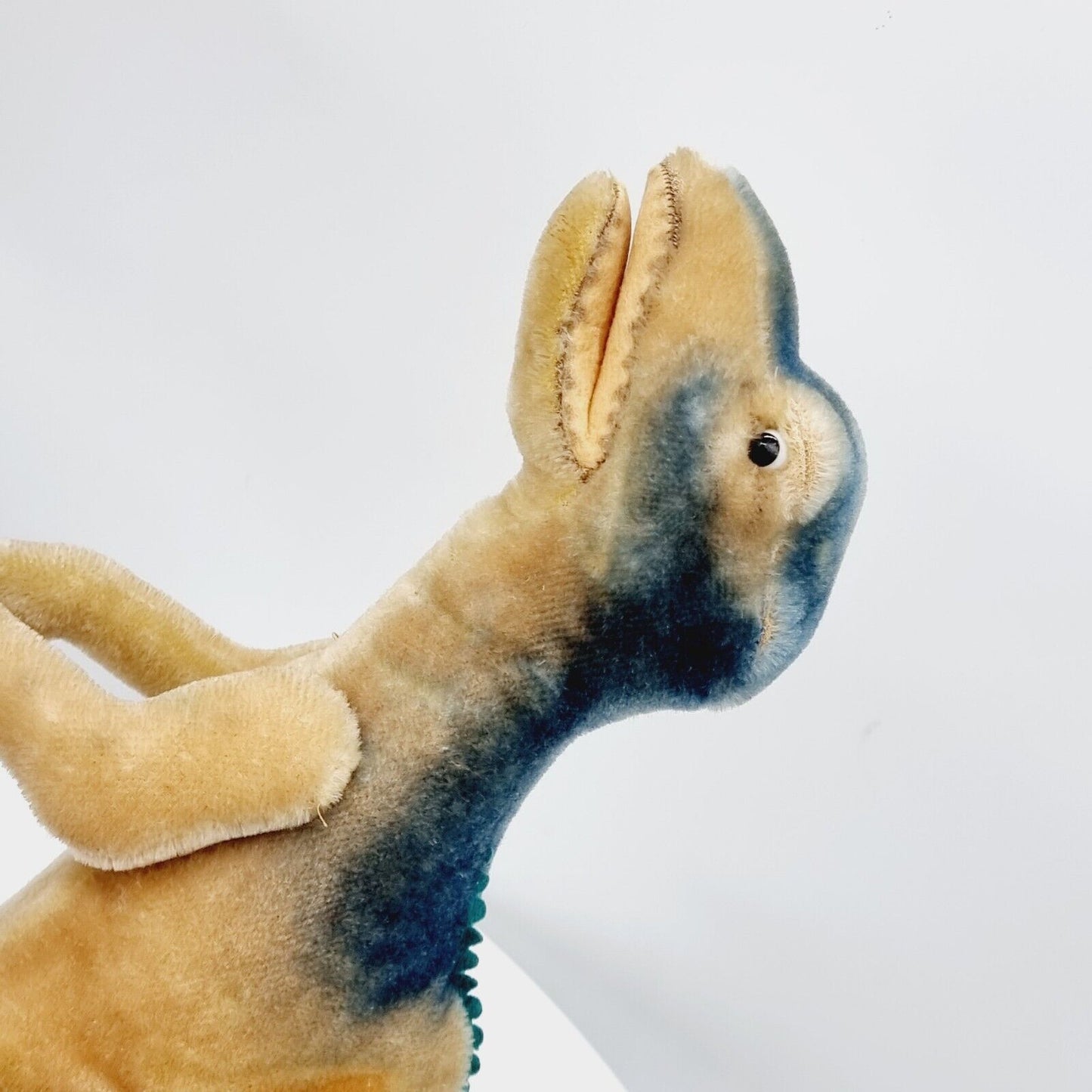 Steiff Tysus T-Rex 4345 45 cm 1958 - 1959 Mohair Sammler Firma Loucap USA