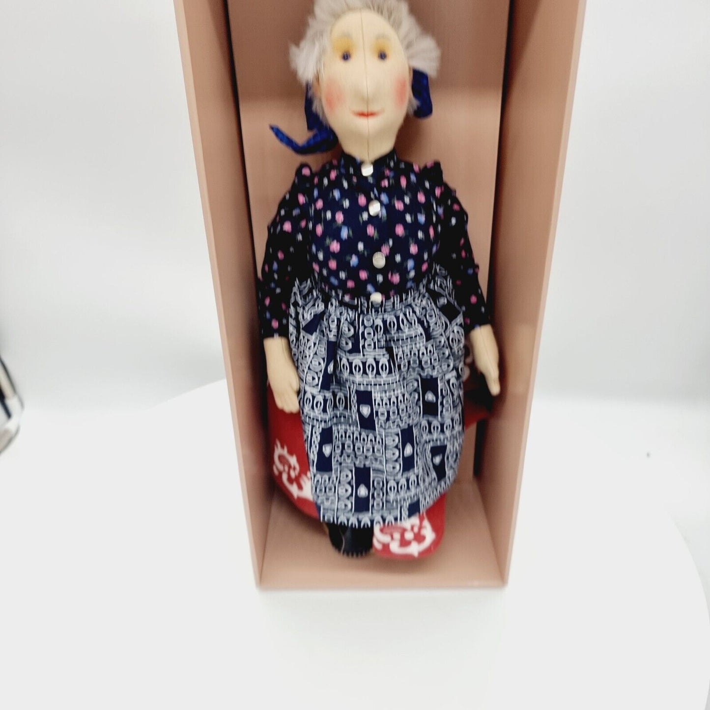 Steiff 9110/43 Filzpuppe Bäuerin Replica 1912 limitiert 3000 aus 1987 43 cm