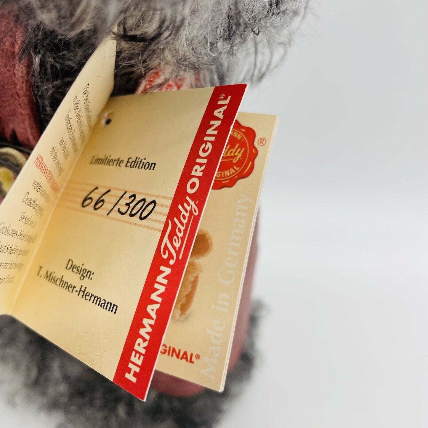 Hermann Teddy Teddybär Flori mit Lederhose limitiert 300