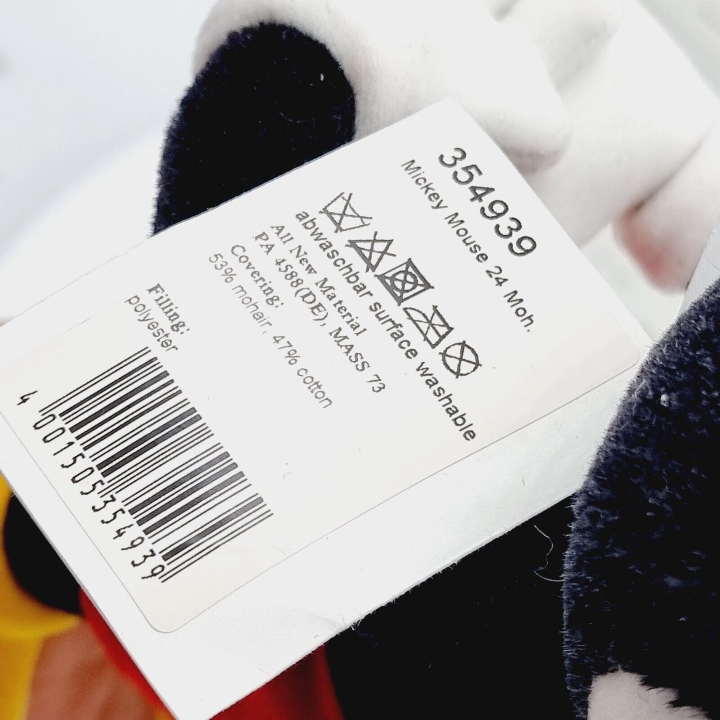 Steiff 354939 Mickey Mouse limitiert 2000 aus 2014 24 cm