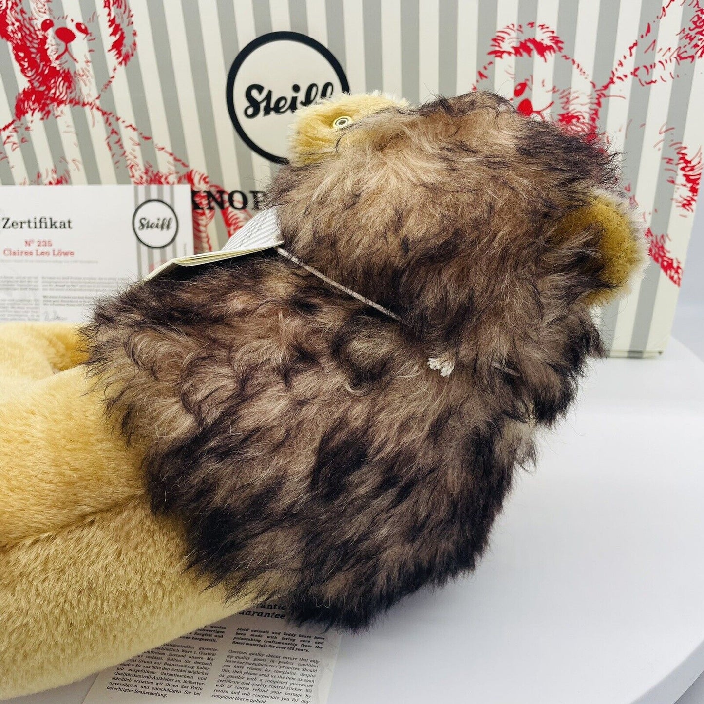 Steiff Claires Leo Löwe 006210 limitiert 1000 aus 2019 38cm Mohair