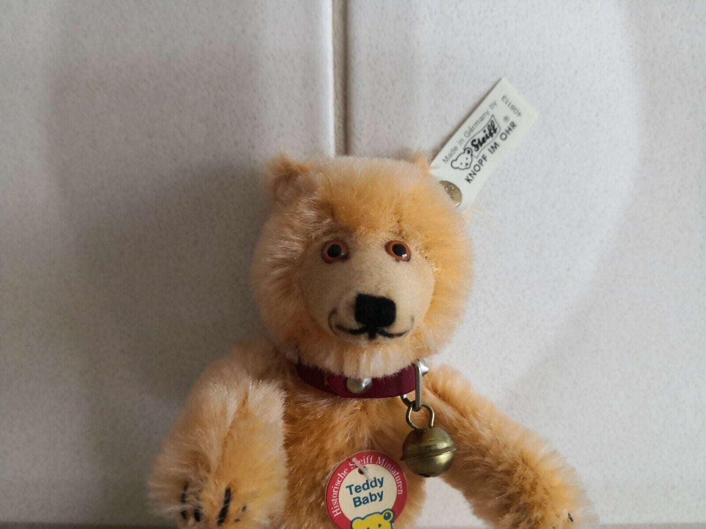Steiff - Teddybär Baby limitiert 408113 Mohair 1931 Replica