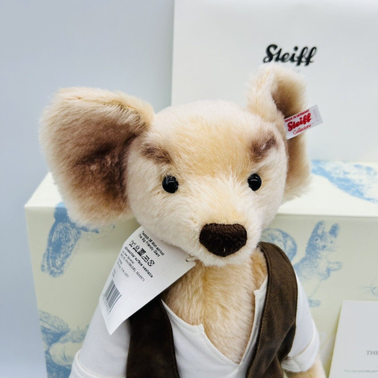 Steiff Roald Dahl 690013 Teddybär The Big Friendly Giant 38 cm Mohair