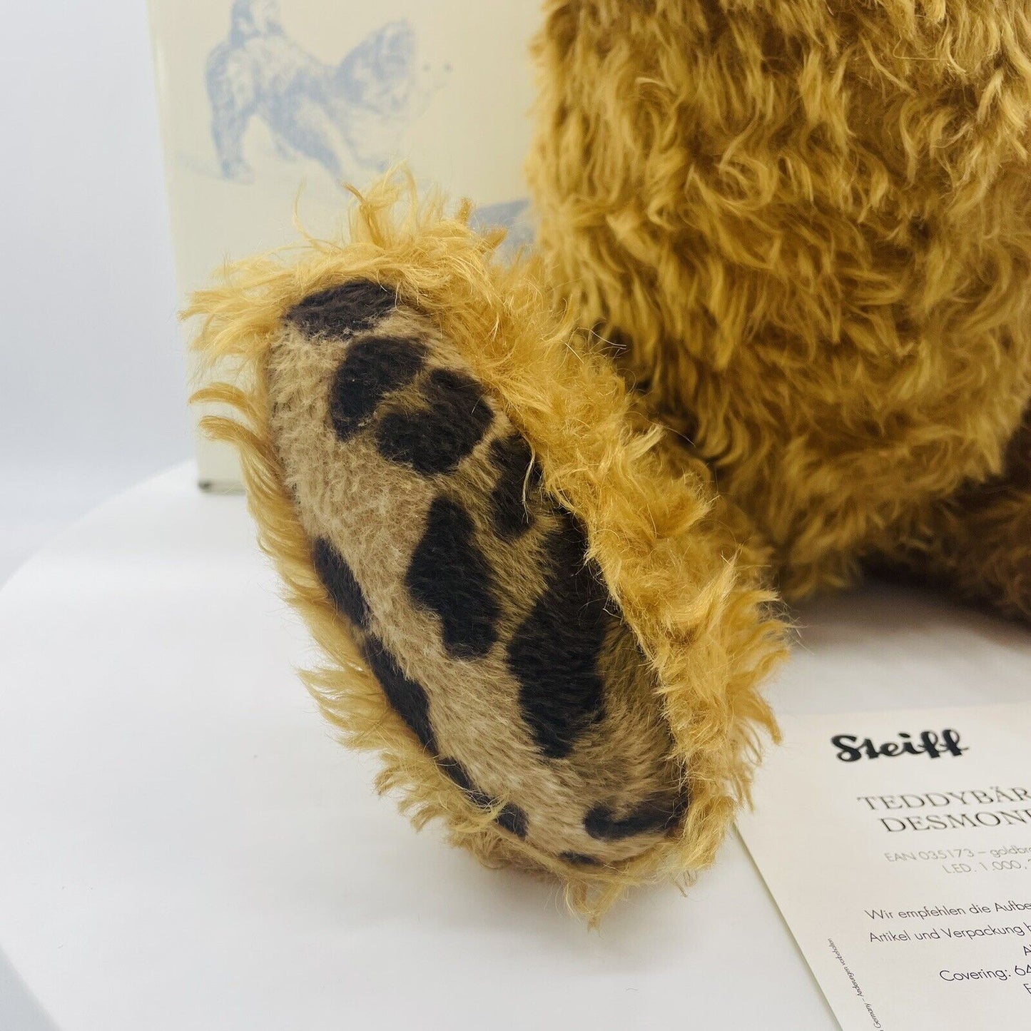 Steiff Teddybär Desmond 035173 limitiert 1000 aus 2013 56cm Mohair