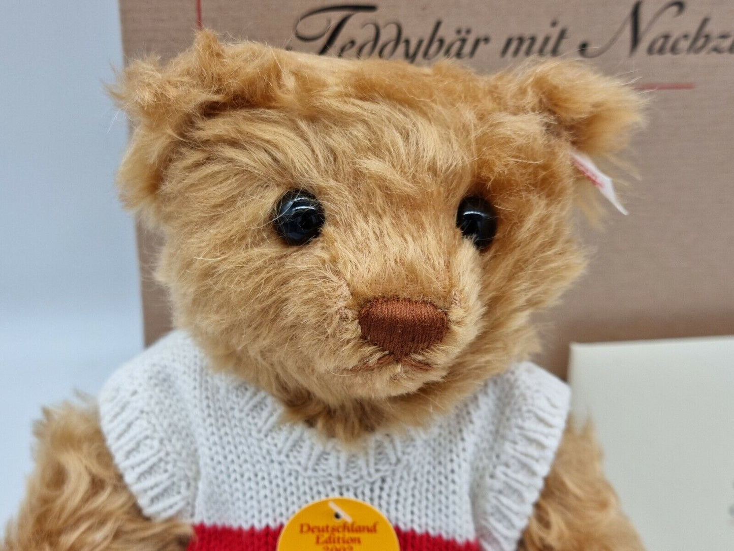 Steiff Teddybär mit Nachziehpferd, 30 cm, limitiert auf 2000; 671173