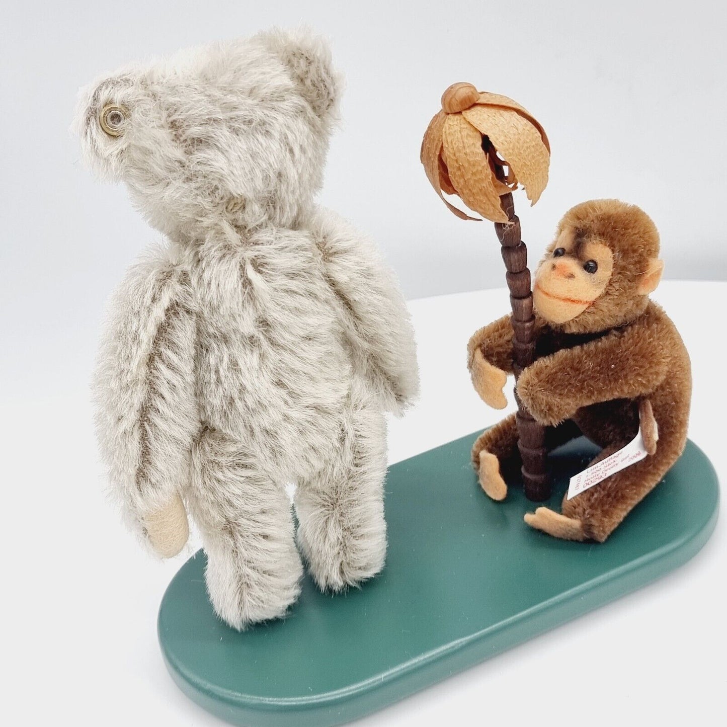 Steiff 037467 Austausch-Set Rolly Drolly 2006 limitiert 1500 Teddybär und Affe