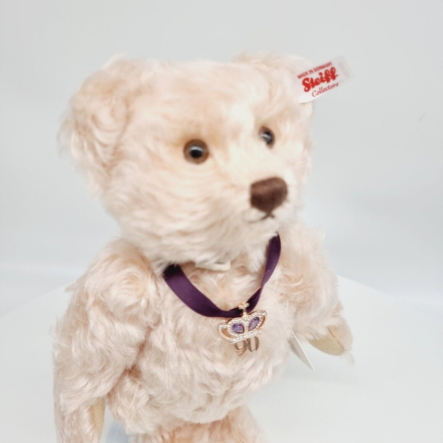 Steiff Teddybär Queen Elizabeth 90. Geburtstag 664984 limitiert 2016 28 cm