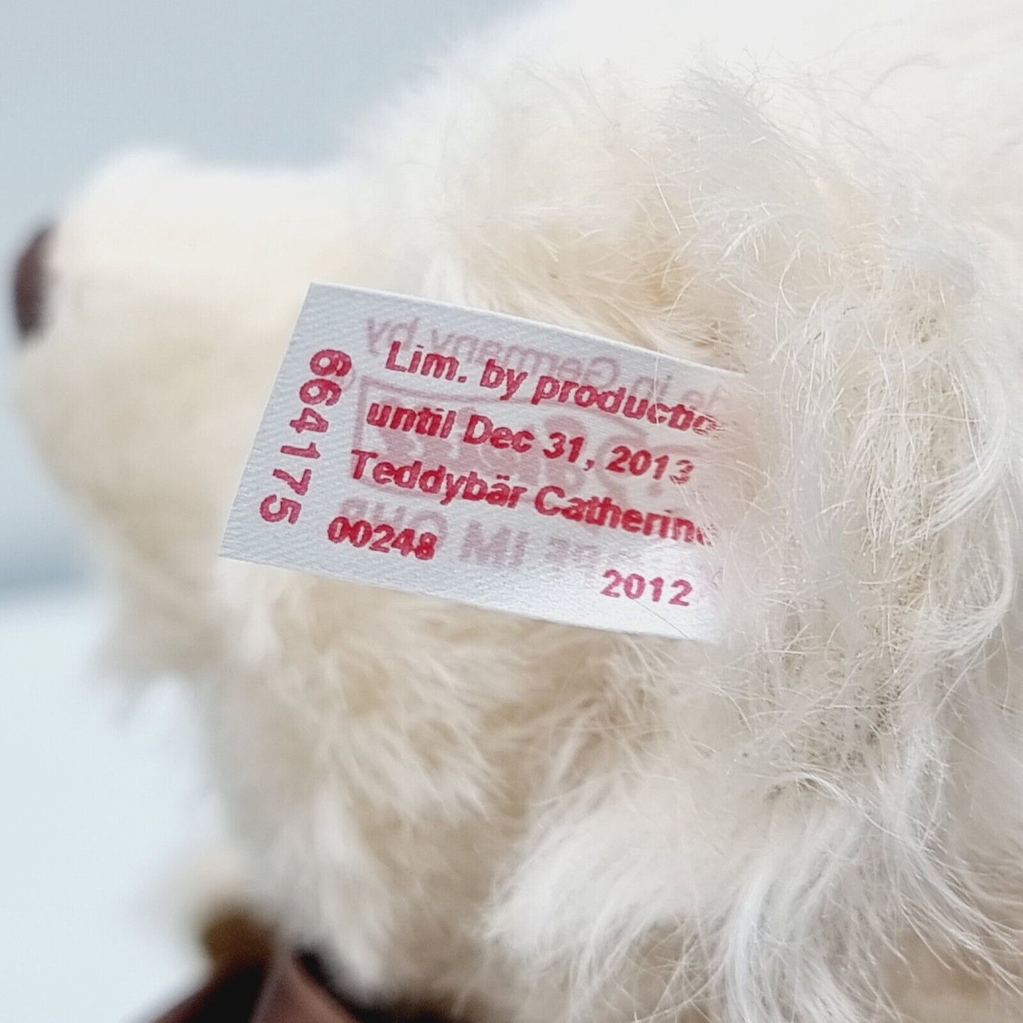 Steiff Danbury Mint 664175 Teddybär Catherine Jahreslimitierung 2013 30cm