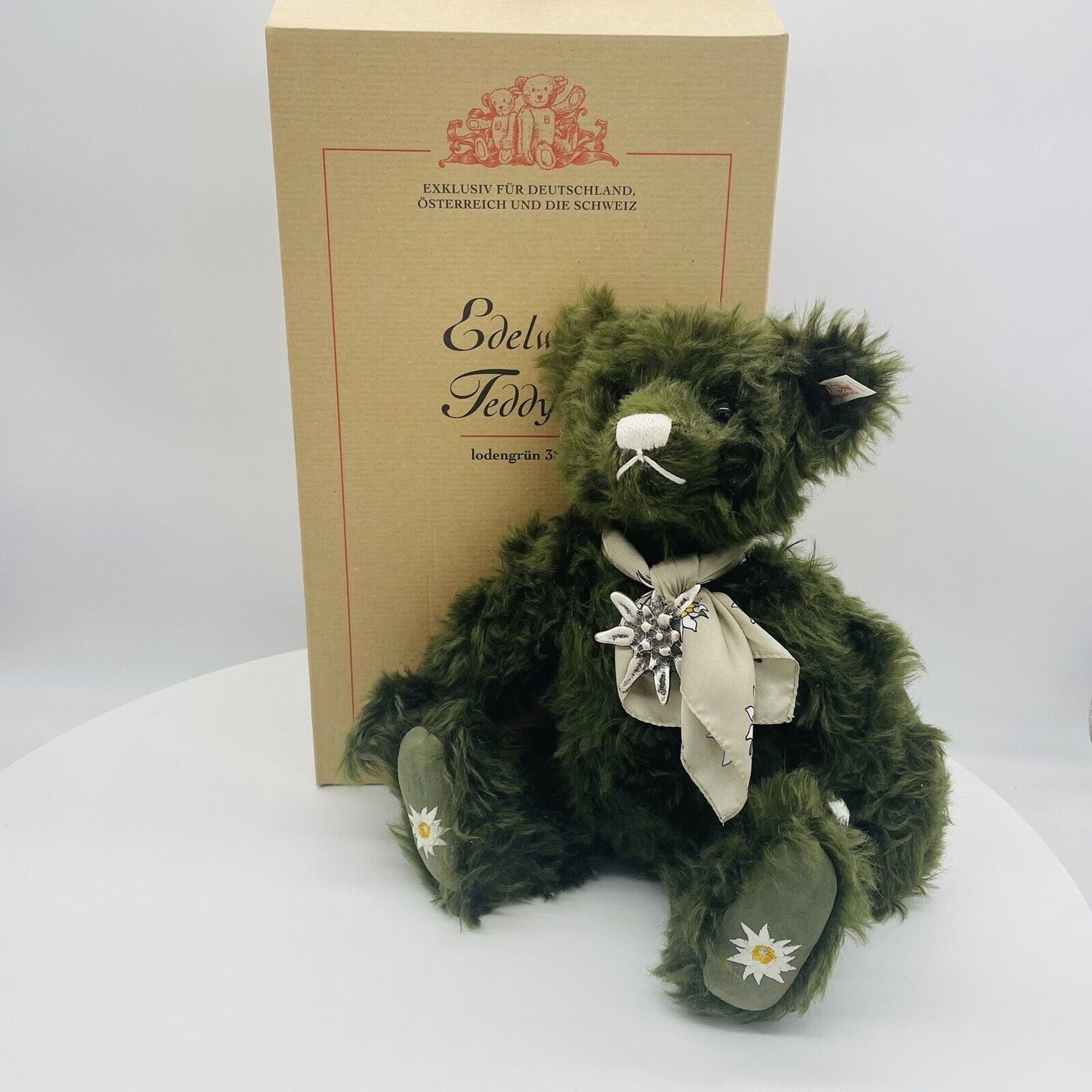 Steiff Teddybär Edelweiß 660139 limitiert 1500 aus 2000 39cm Mohair