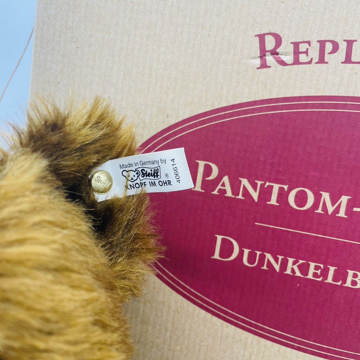 Steiff Teddybär Pantom 406614 limitiert 4000 aus 1998 55cm Mohair