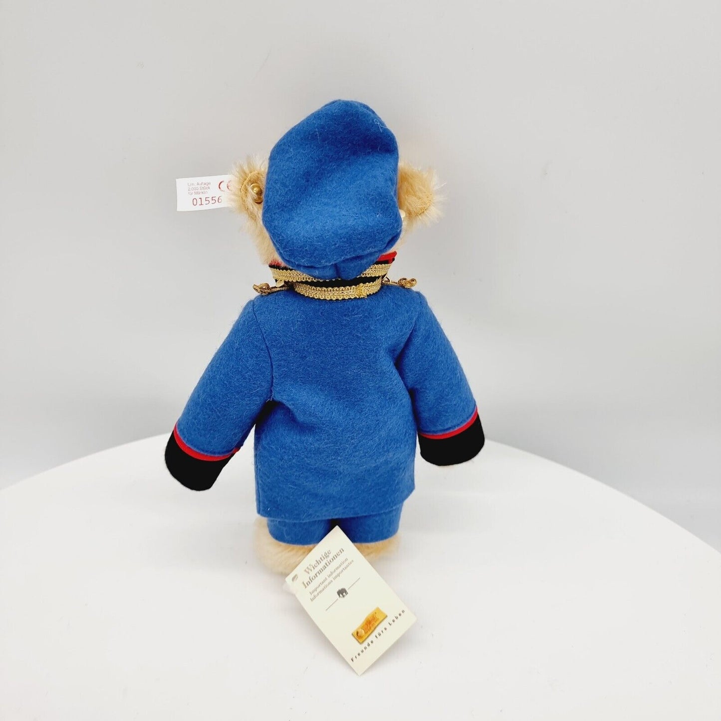 Steiff 995842 Karl der Bahnbär Teddybär Märklin 22 cm limitiert Jahr 2000