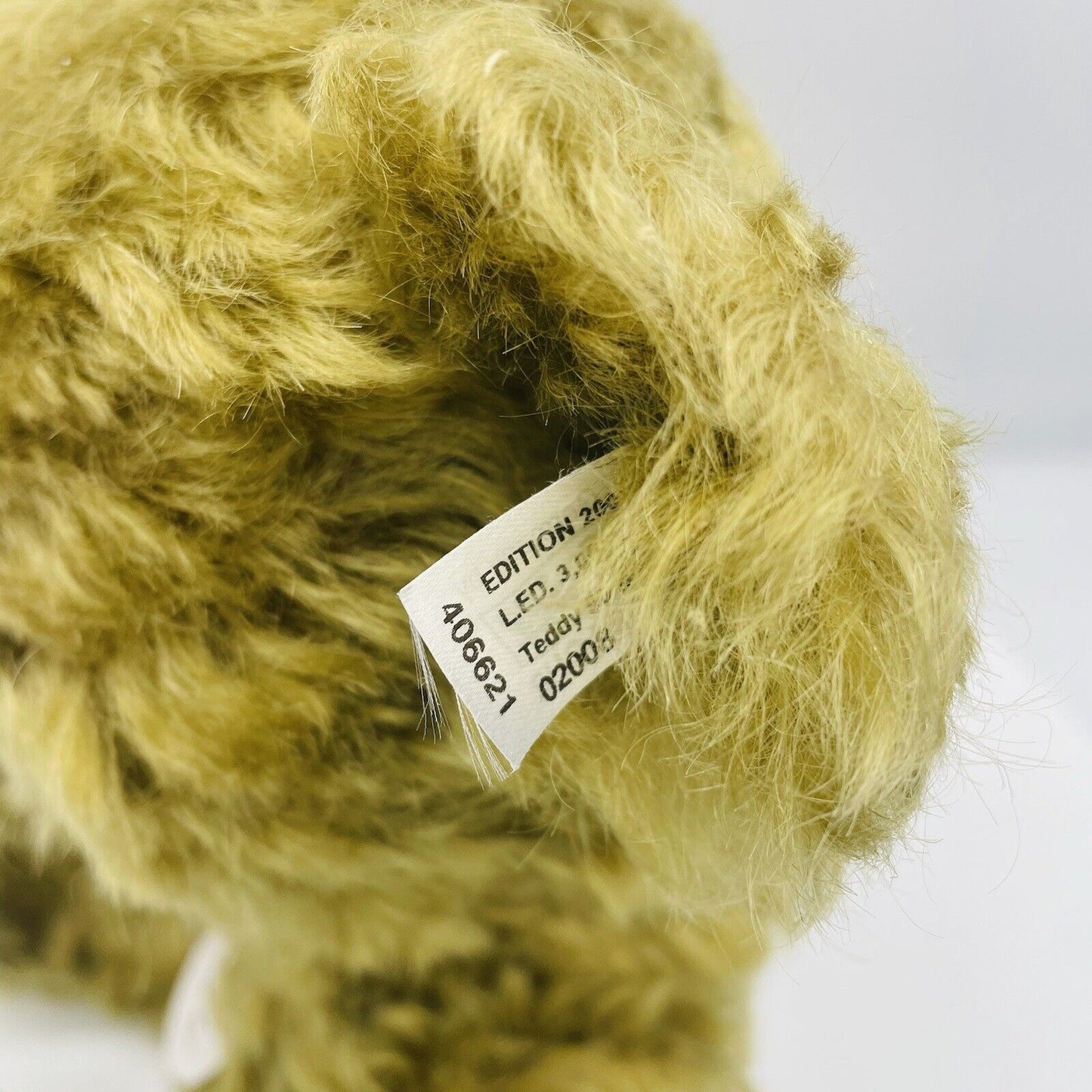 Steiff Teddybär Wärmflaschenbär 406621 limitiert 3000 aus 2001 50cm Mohair