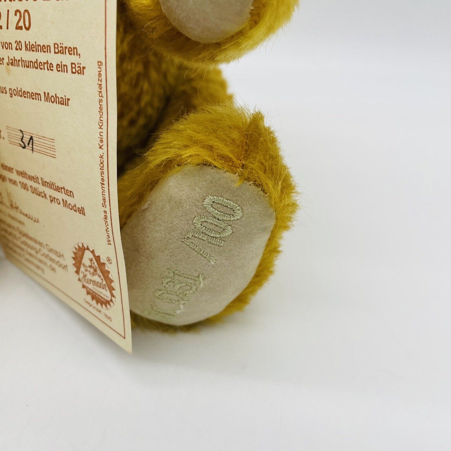 Hermann Coburg Jahrhundert Bär 12/20 limitiert auf 100 Stück