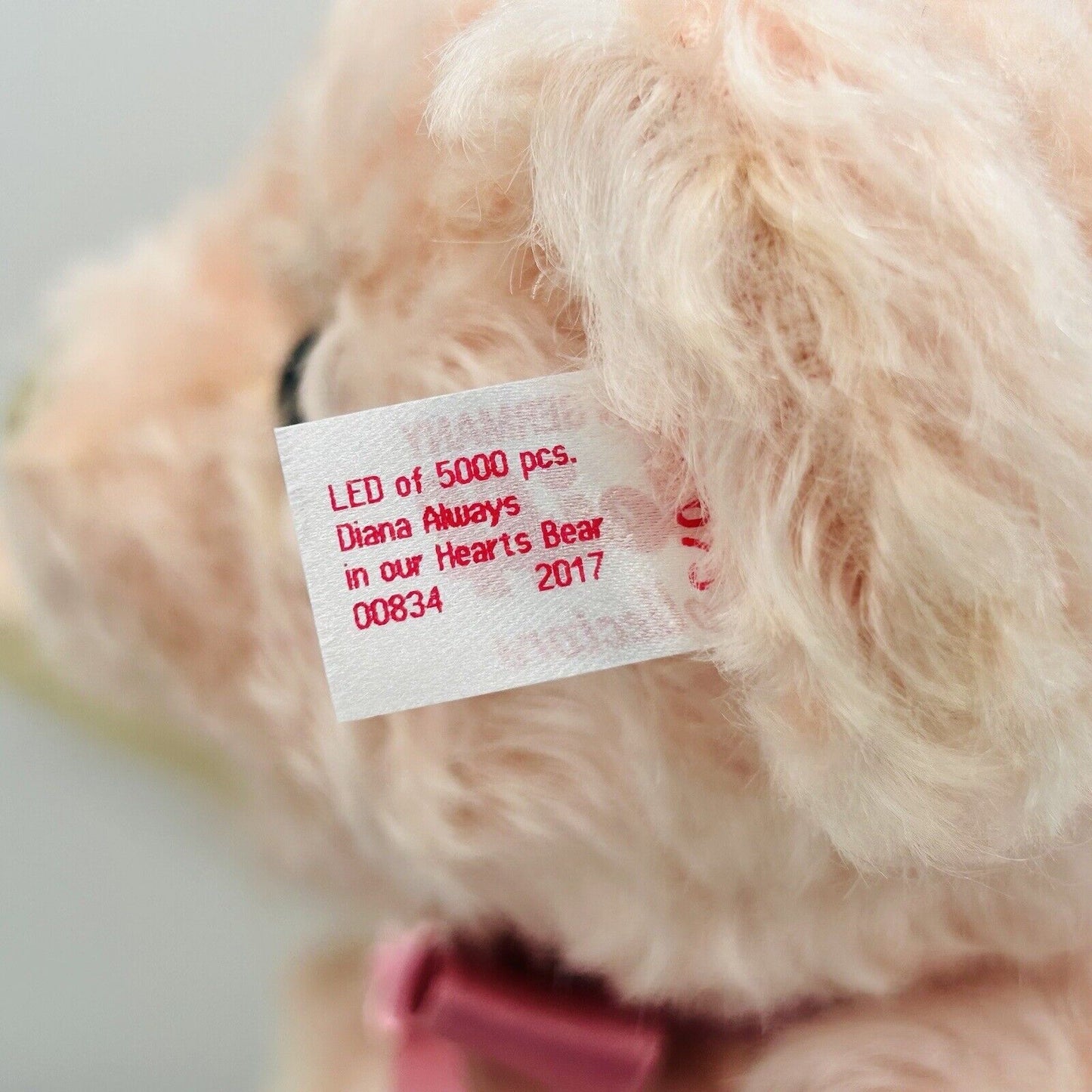 Steiff Danbury Mint 690075 Teddybär Diana Always in our hearts limitiert 5000