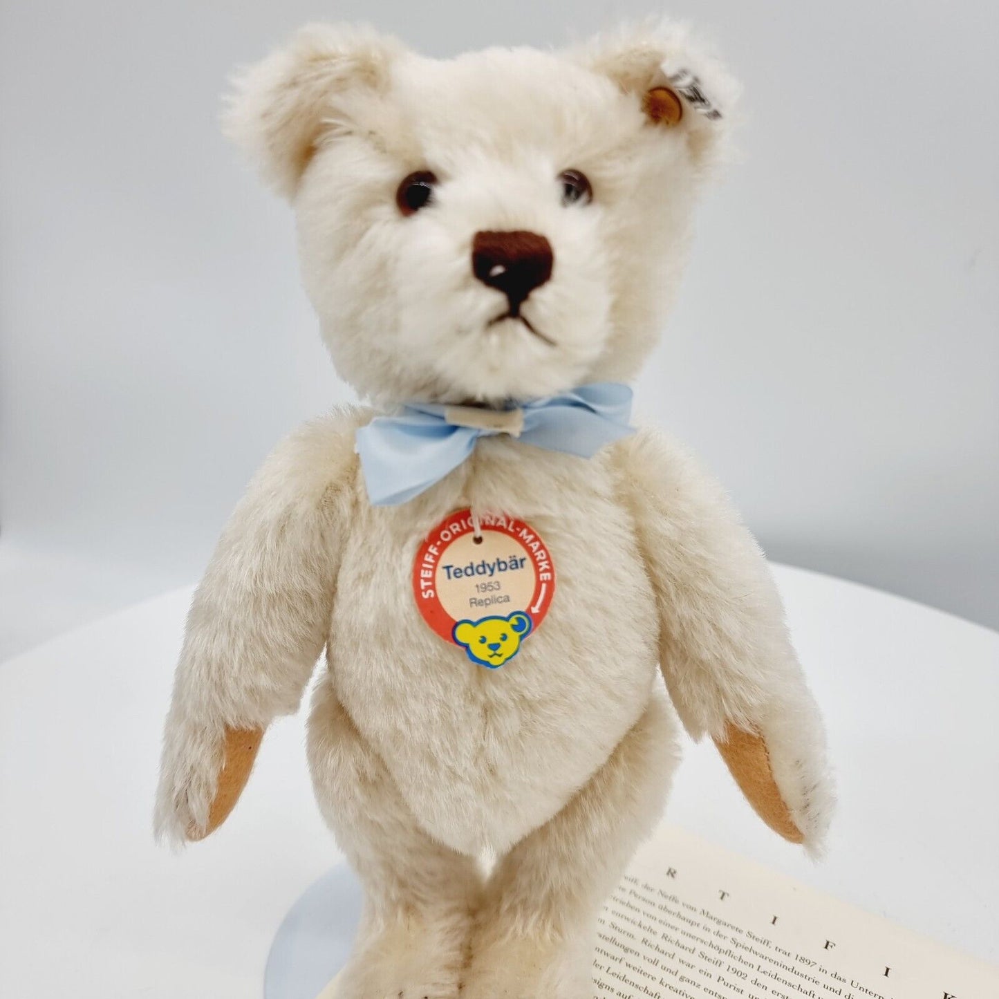 Steiff 408489 Teddybär 1953 Replica limitiert 5000 aus 2003 25cm Mohair