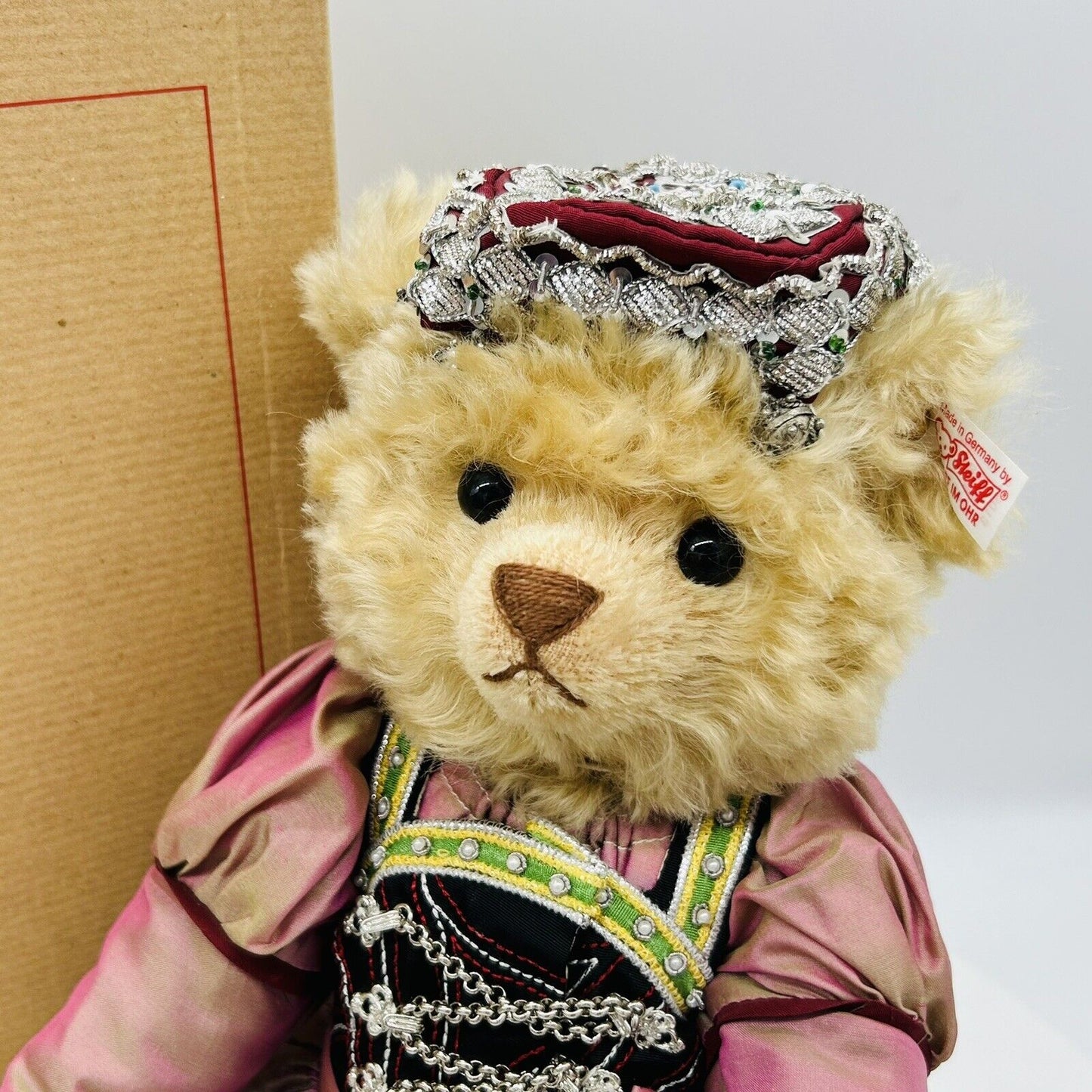 Steiff 038013 Teddybär Braut Hochzeitsgesellschaft limitiert 500 31 cm Mohair