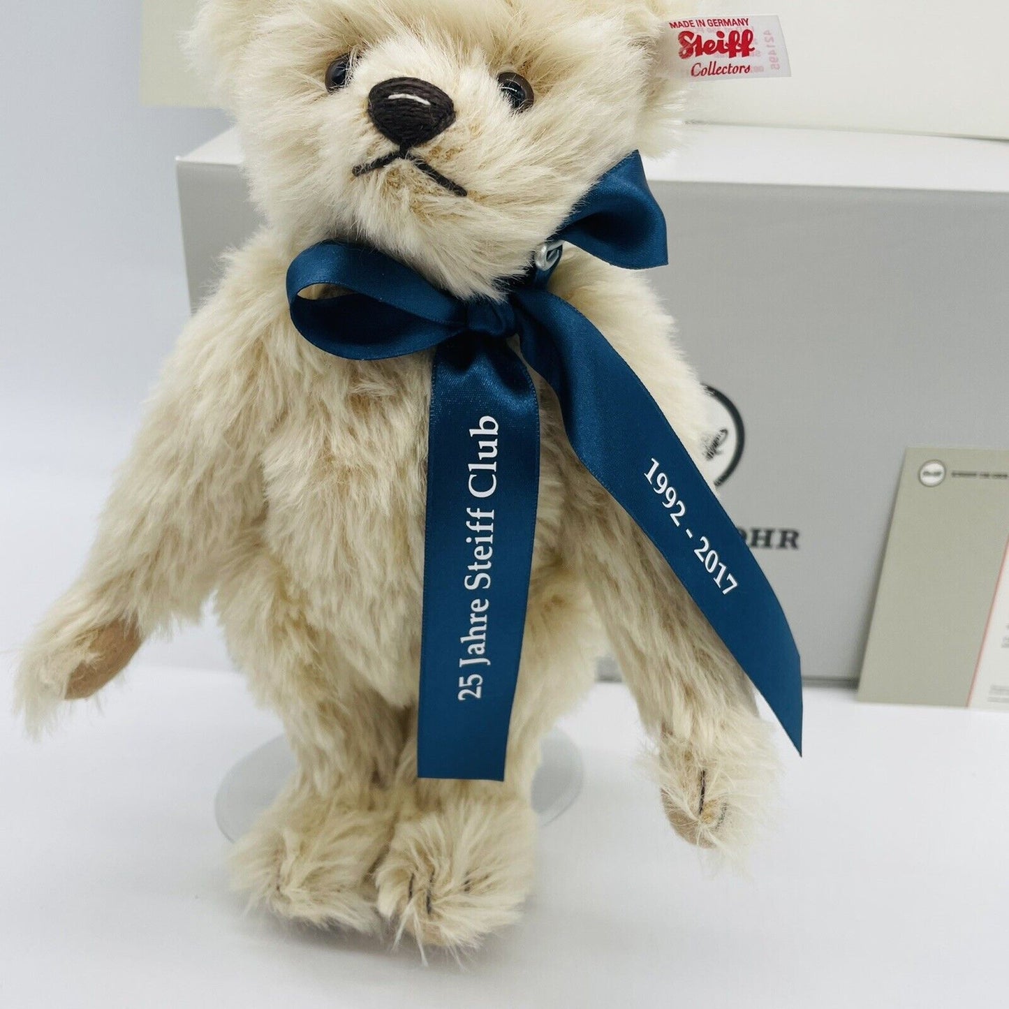 Steiff 25 Jahre Steiff Club 421495 Teddybär 1992-2017 25cm limitiert 350