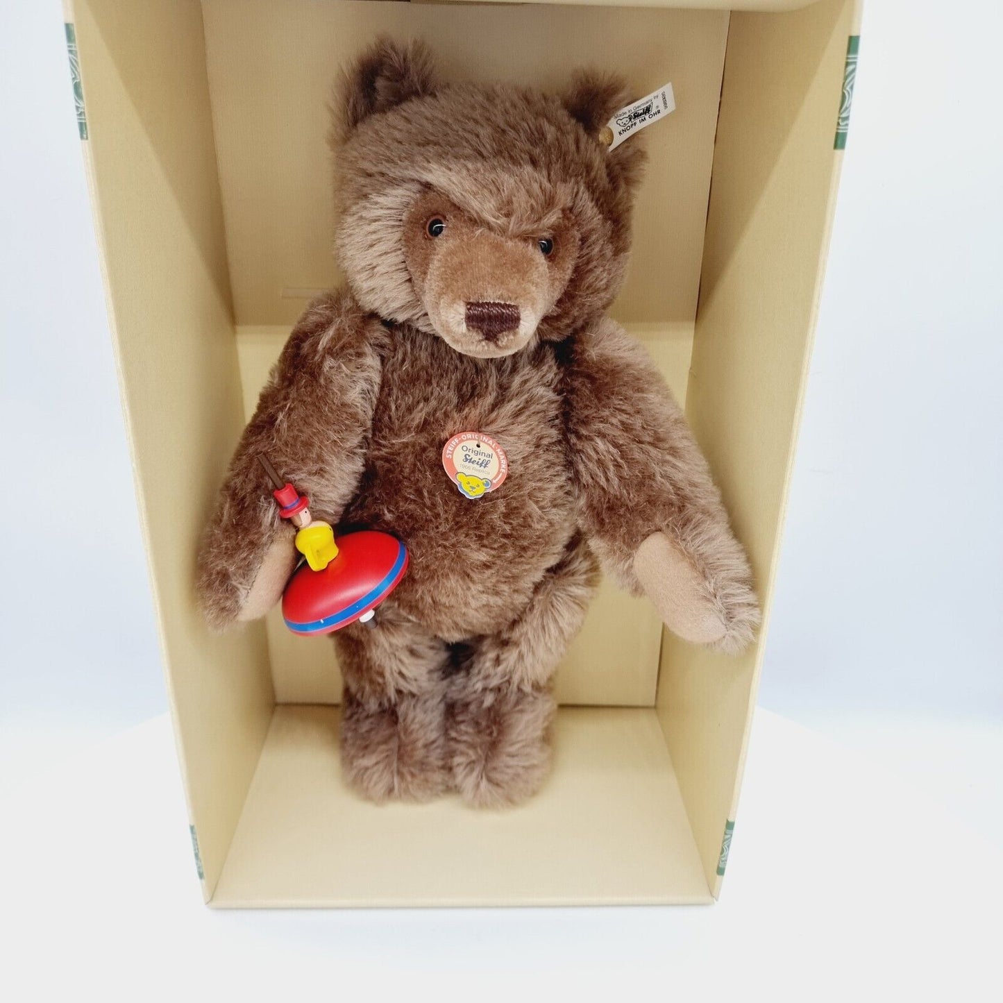 998935 Steiff Teddybär 1966 Replika 1996/97 41 cm caramel limitiert Kippstimme