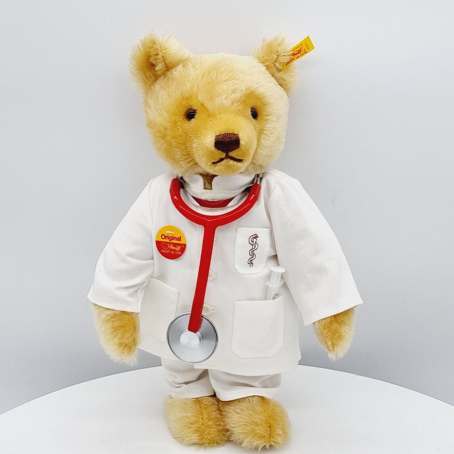 Steiff 028564 Tedybär Arzt The good Doctor 32 cm Mohair