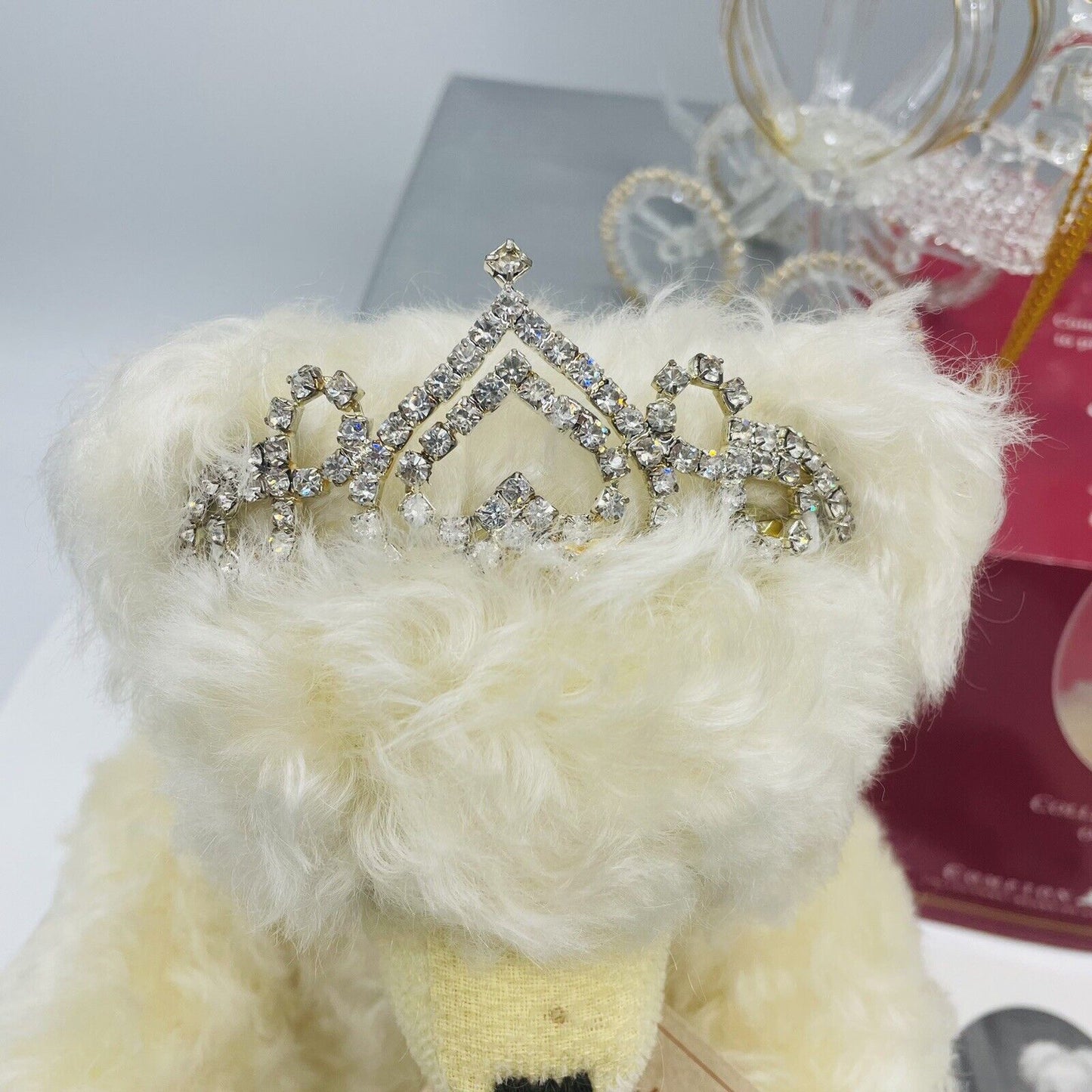 Hermann Coburg Teddybär Cinderella Aschenputtel mit Kristallkutsche lim. 495