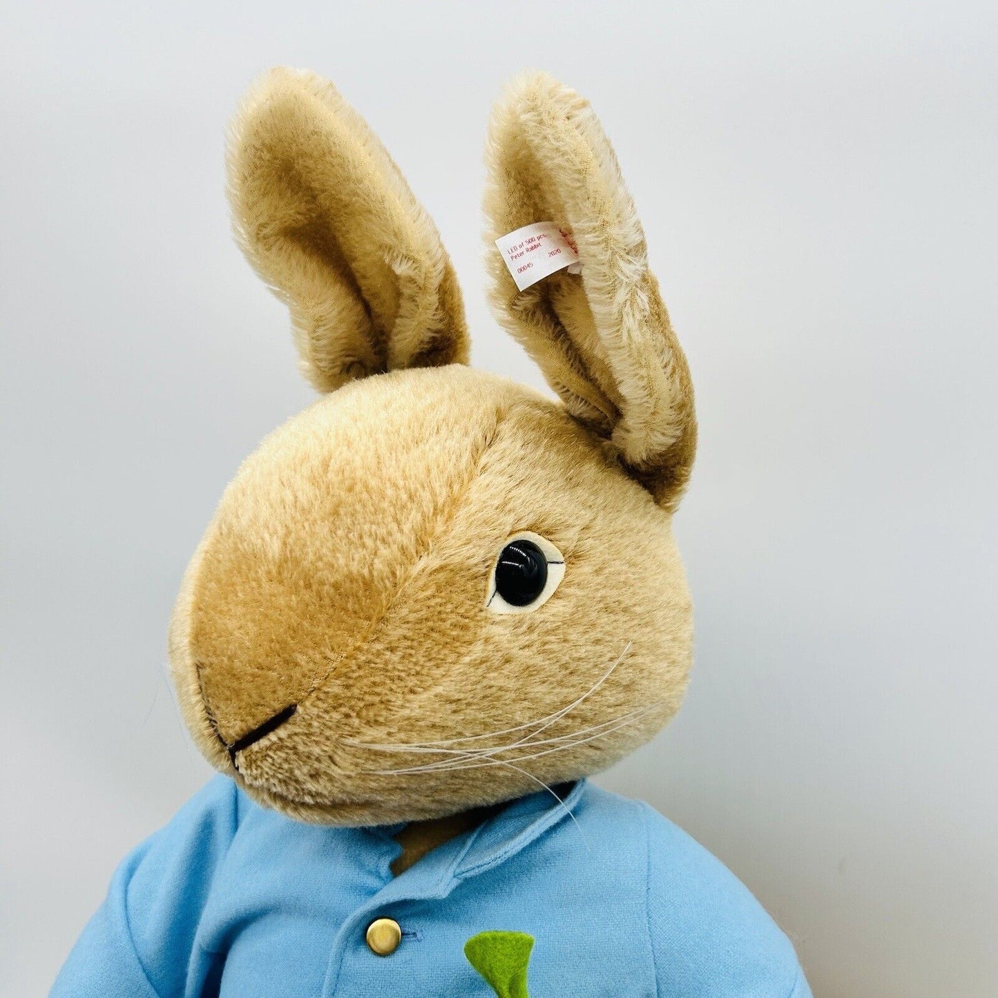 Nr. 45! Steiff 690334 Peter Rabbit Hase limitiert 500 aus 2020 44 cm Mohair