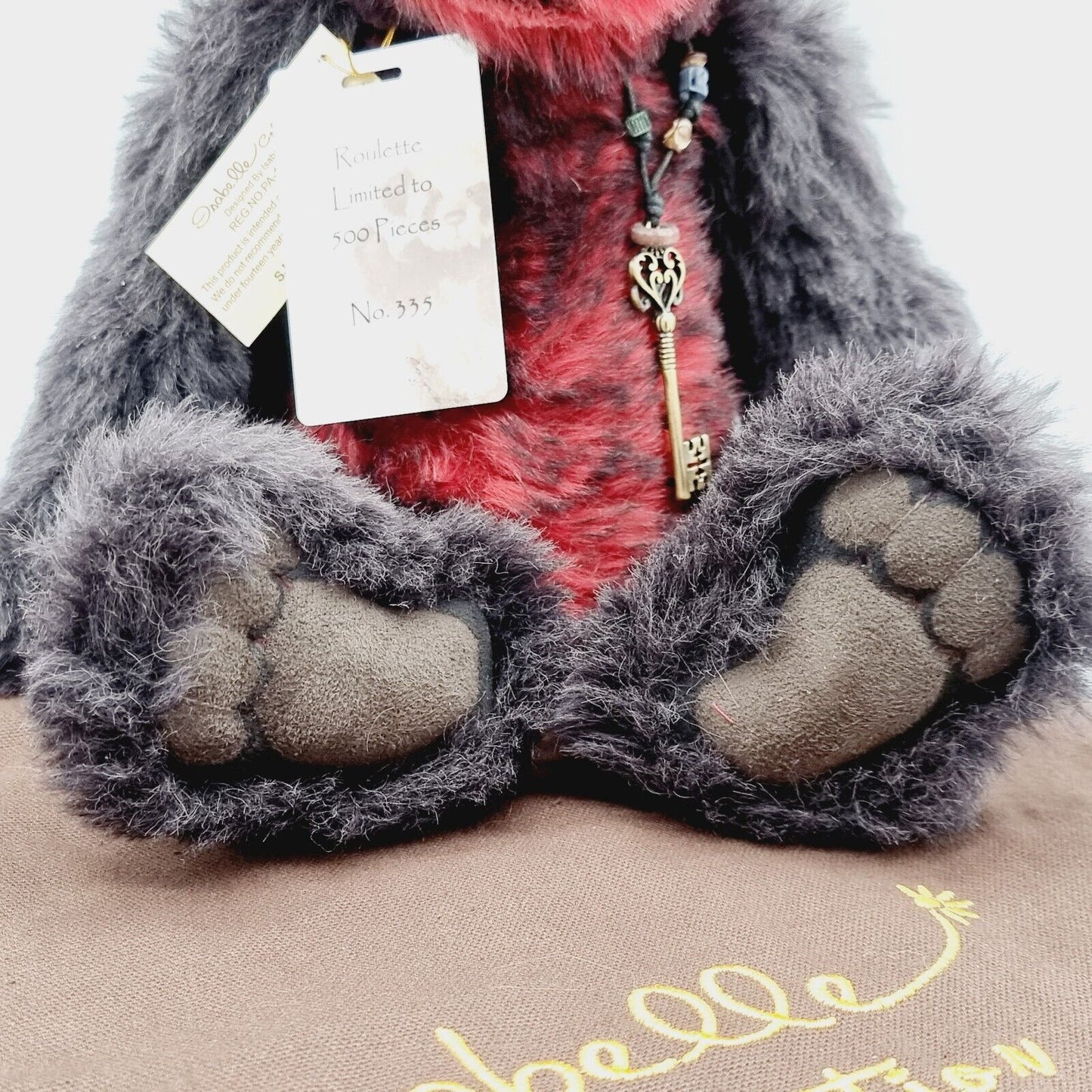 Charlie Bears SJ5037 Teddybär Roulette Isabelle Lee Collection limitiert 500
