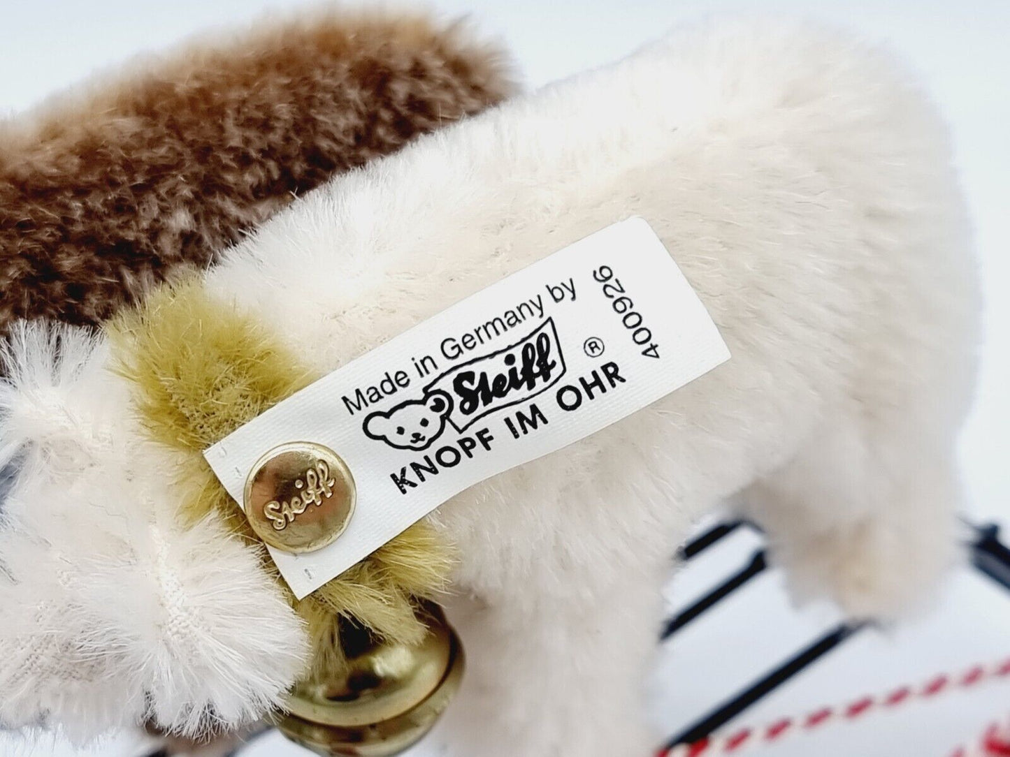 Steiff Galopp Teddy 1926 Replica - Nr. 400926 2 Teddys Zuggespann Zertifikat OVP