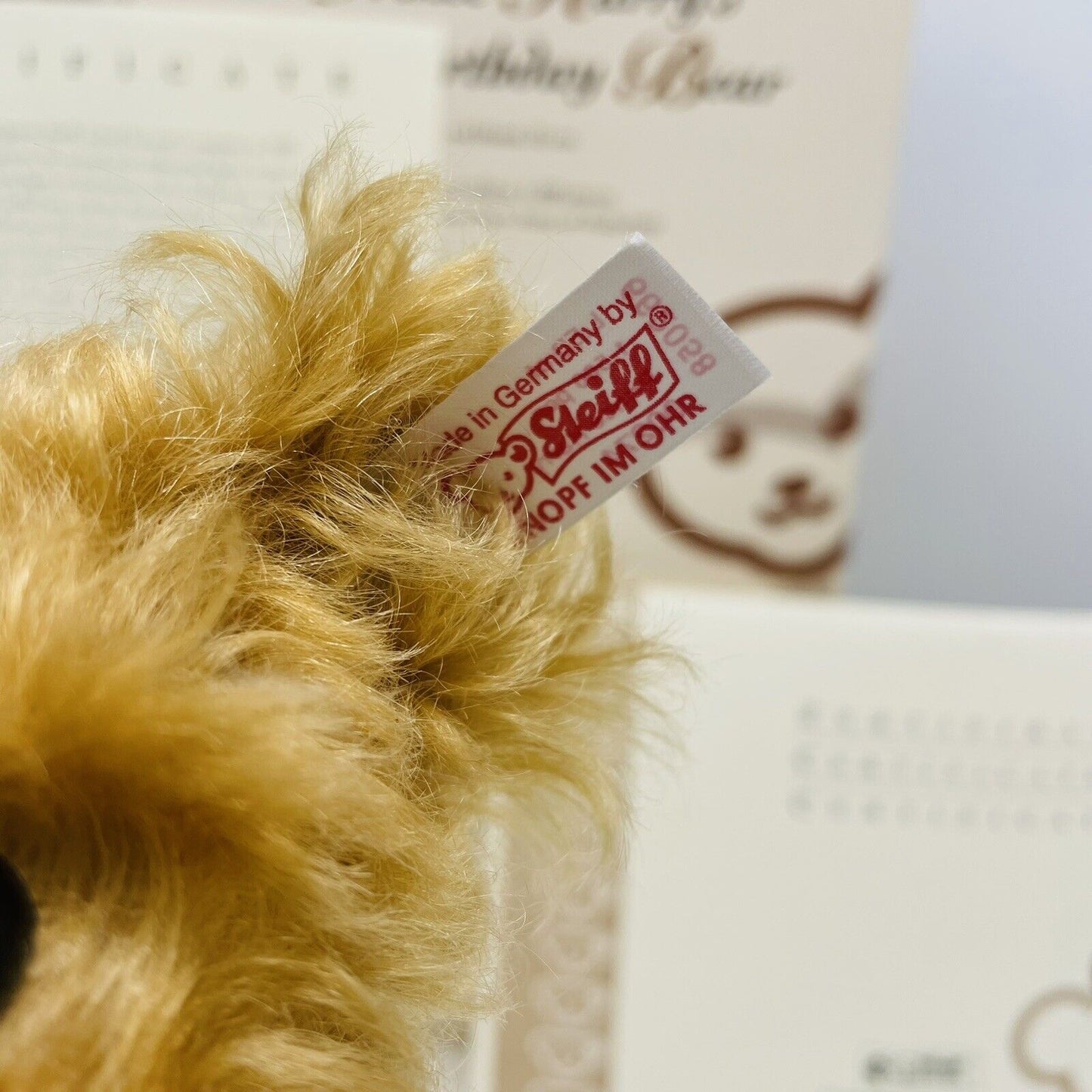 Steiff Prince Harry's 21st Birthday Bear 662058 limitiert 1500 für Peter Jones