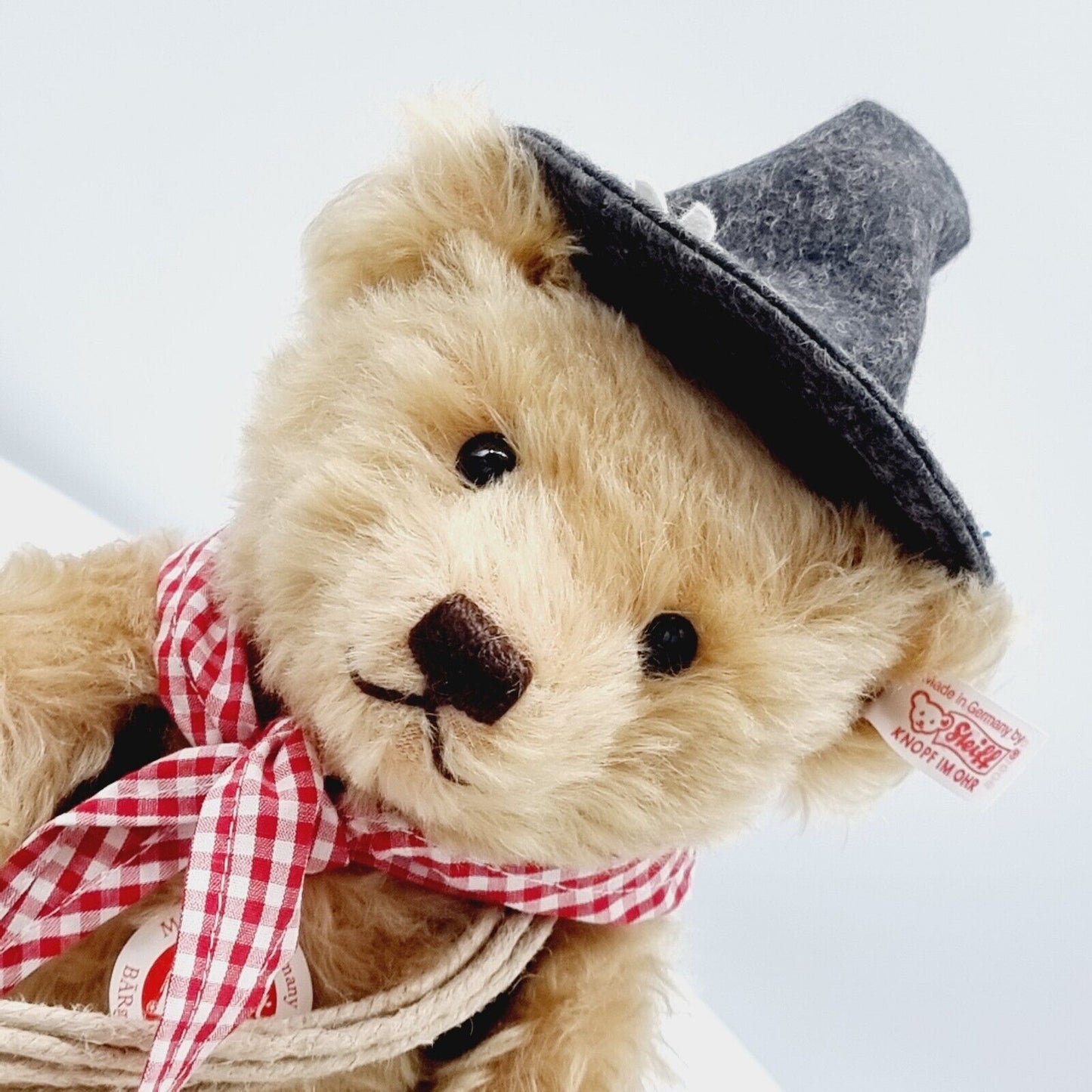 Steiff 656606 Teddybär Bärgsteiger limitiert 1500 aus 2008 28 cm Mohair