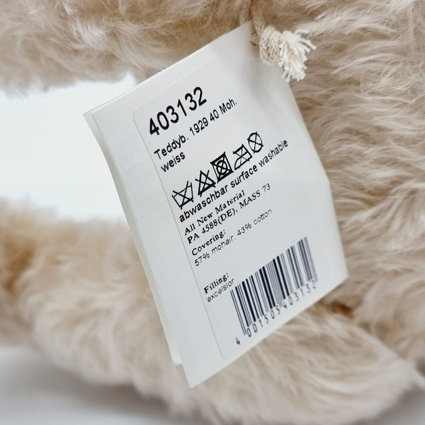 Steiff 403312 Teddybär 1929 Replica limitiert 1000 aus 2014 40 cm