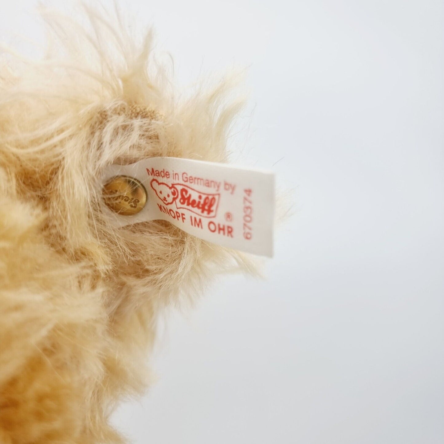 Steiff 670374 Jahrtausend Teddybär blond 43 cm limitiert bis Ende 1999 blond